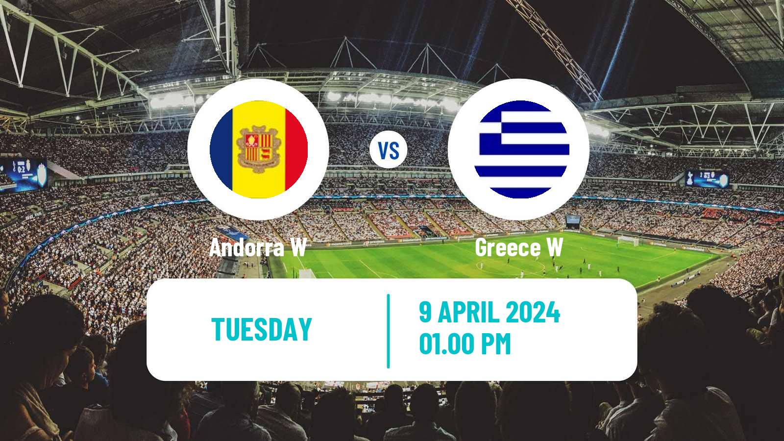 Soccer UEFA Euro Women Andorra W - Greece W