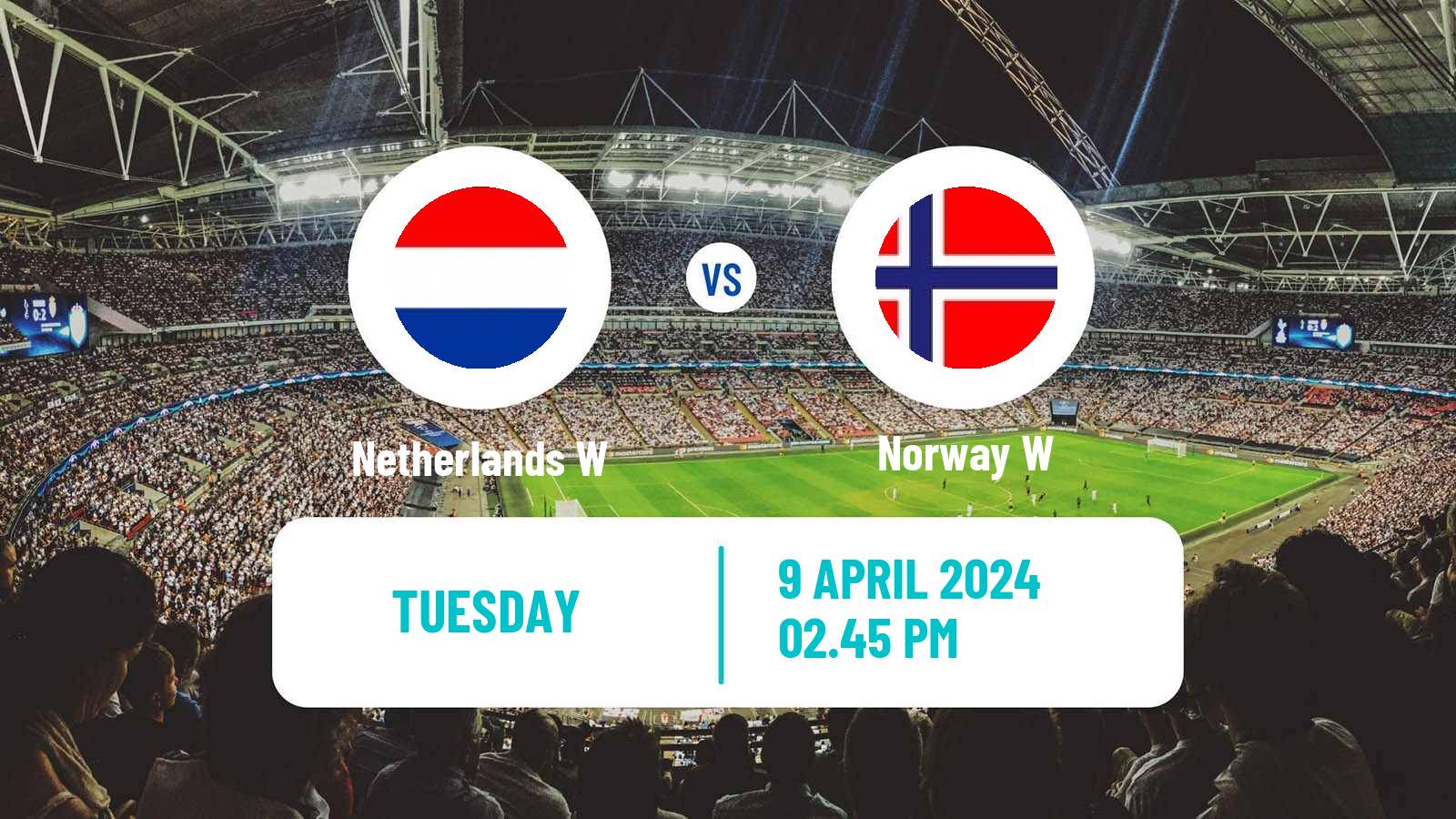Soccer UEFA Euro Women Netherlands W - Norway W