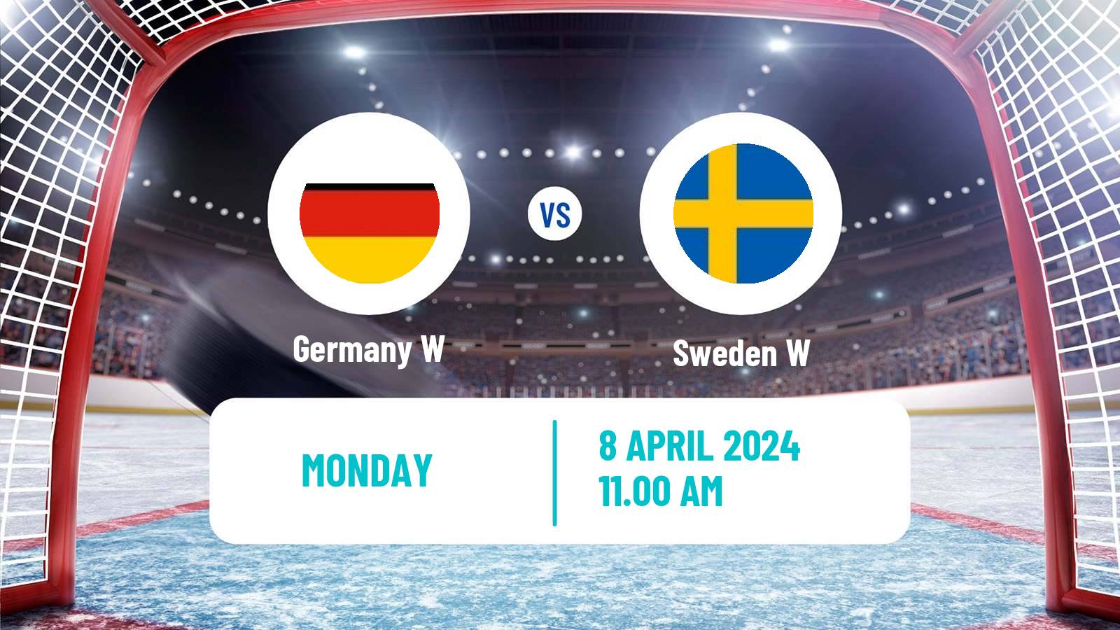 Hockey IIHF World Championship Women Germany W - Sweden W