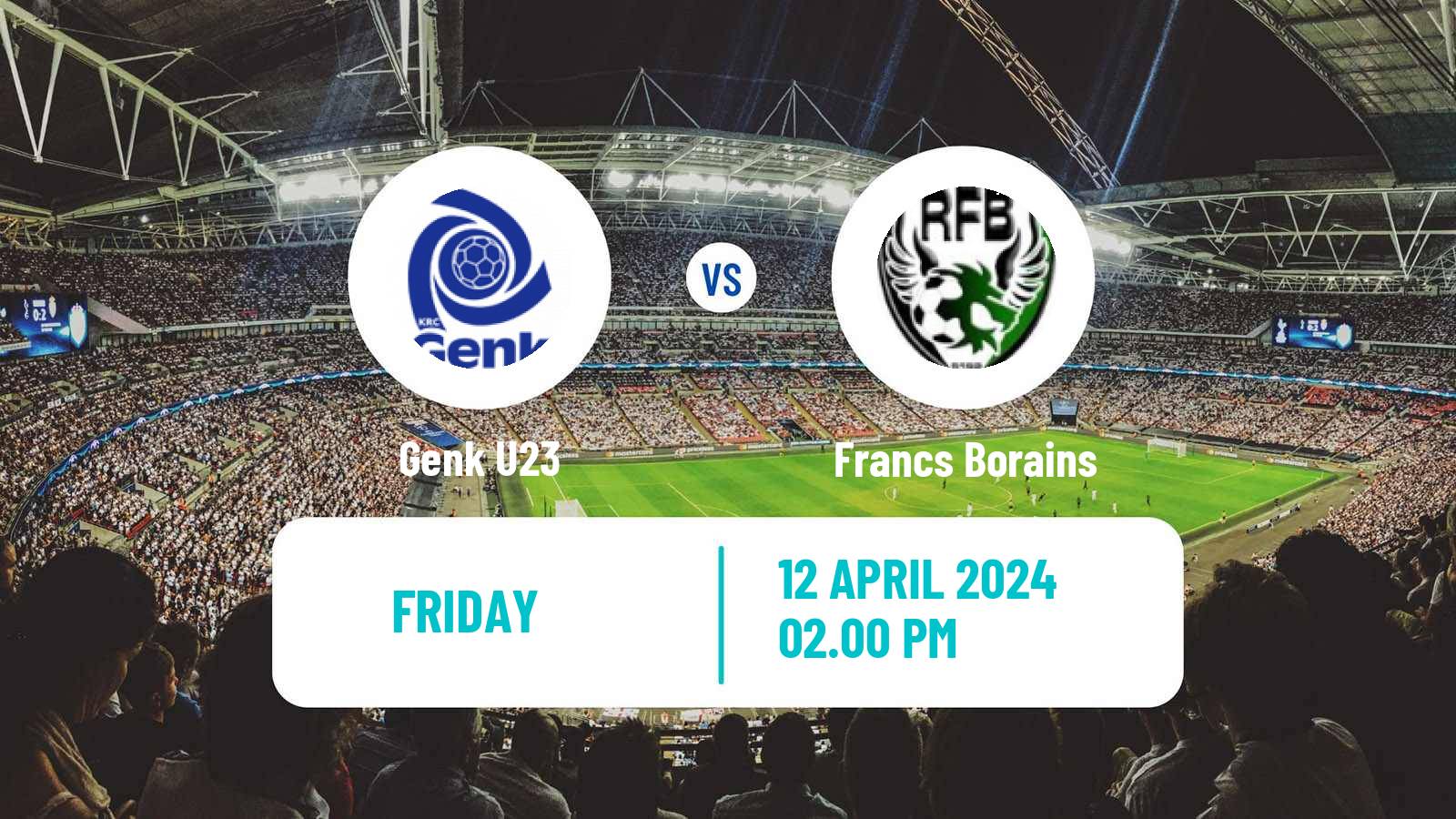 Soccer Belgian Сhallenger Pro League Genk U23 - Francs Borains