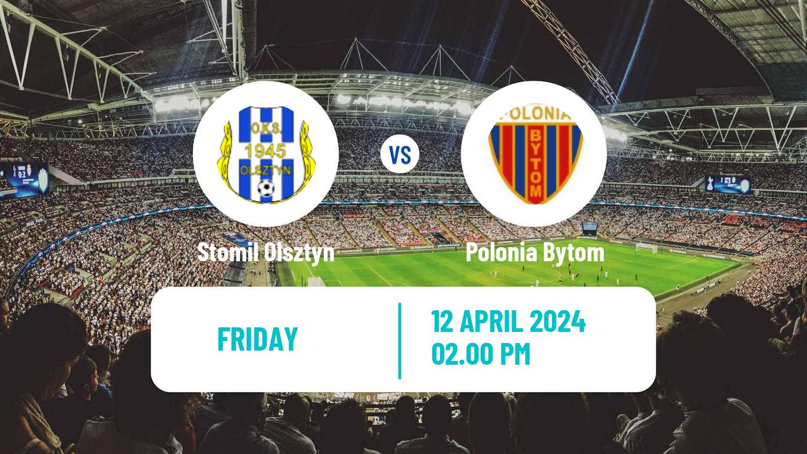 Soccer Polish Division 2 Stomil Olsztyn - Polonia Bytom