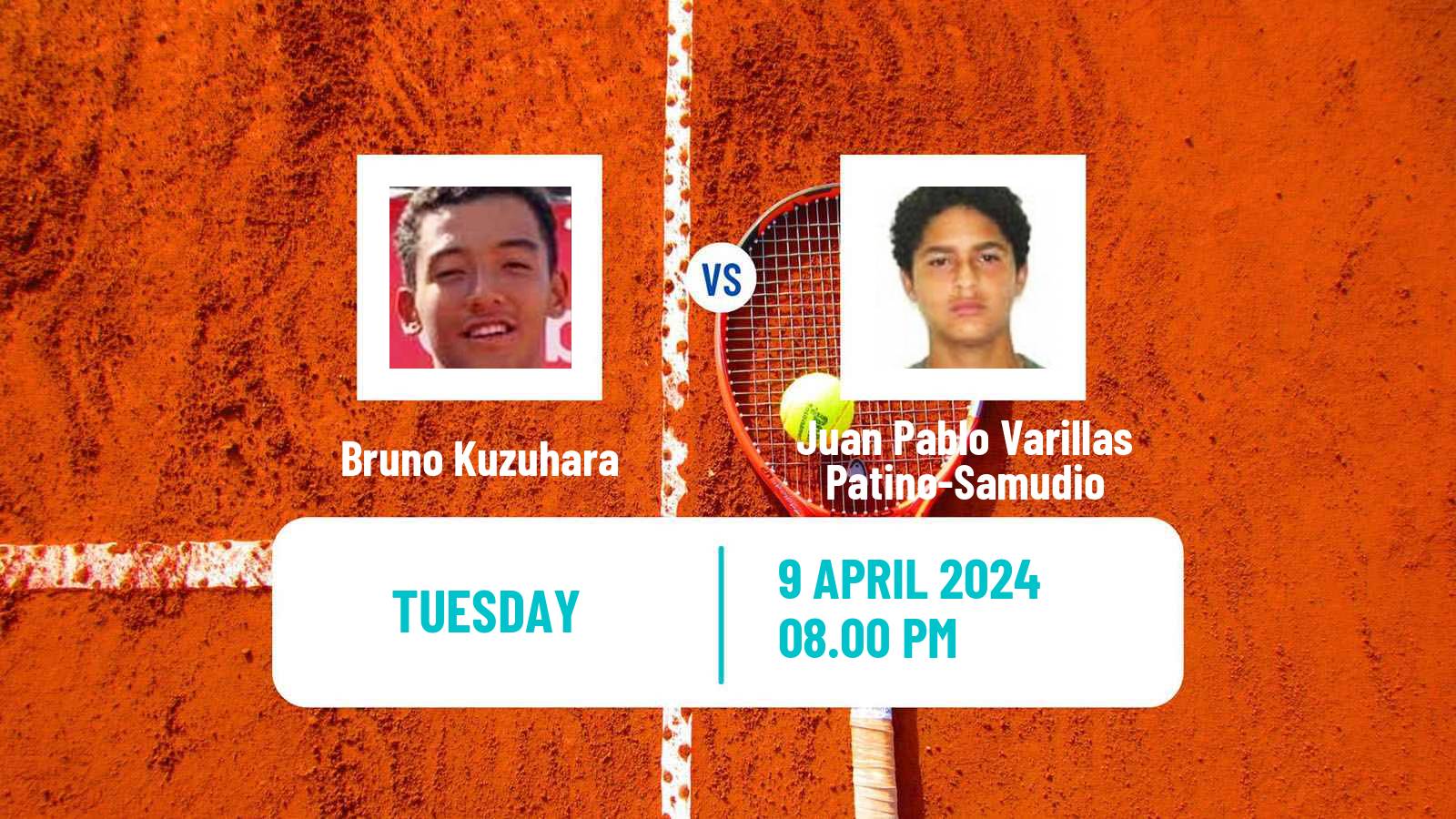 Tennis Sarasota Challenger Men Bruno Kuzuhara - Juan Pablo Varillas Patino-Samudio