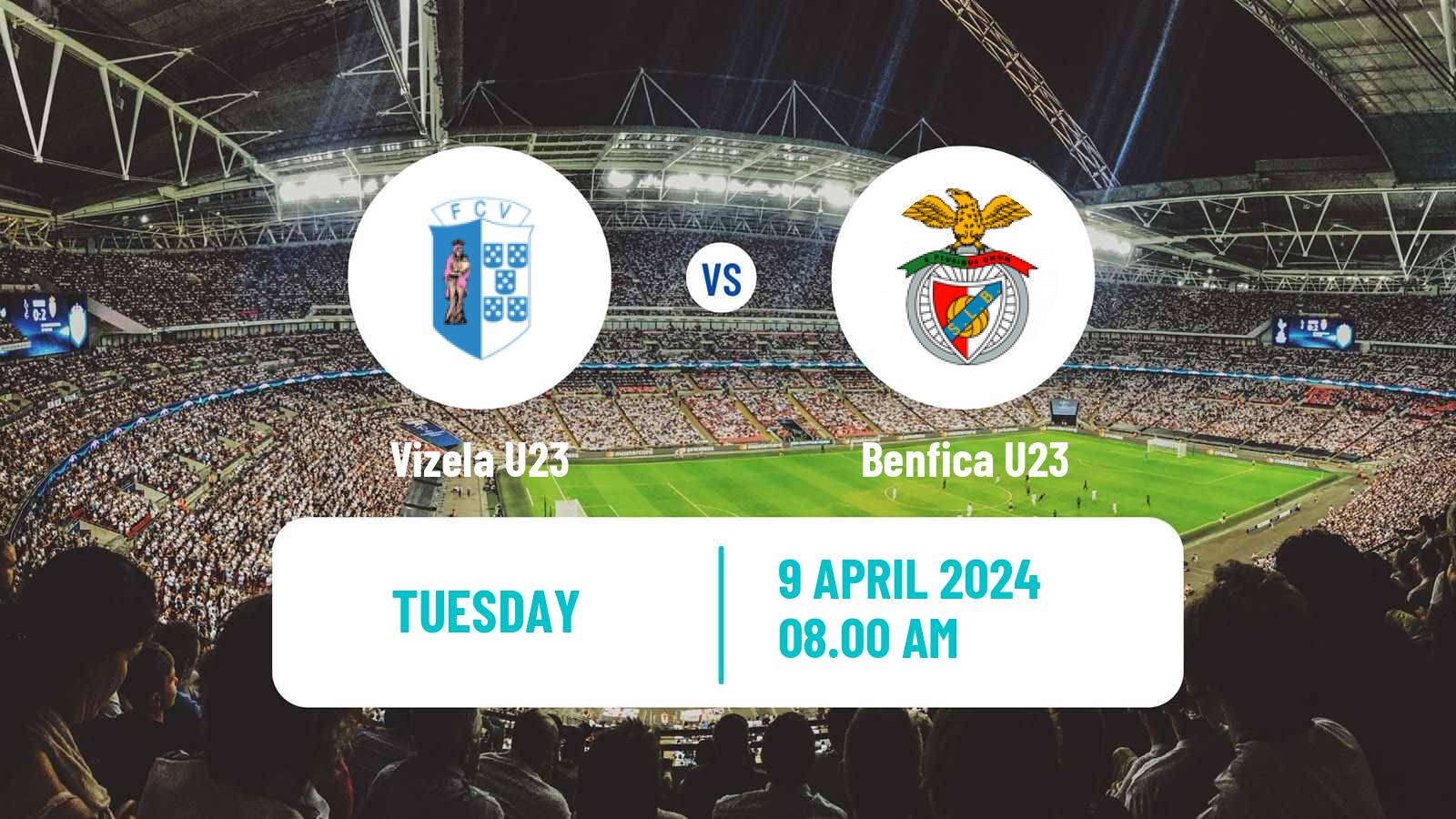 Soccer Portuguese Liga Revelacao U23 Vizela U23 - Benfica U23