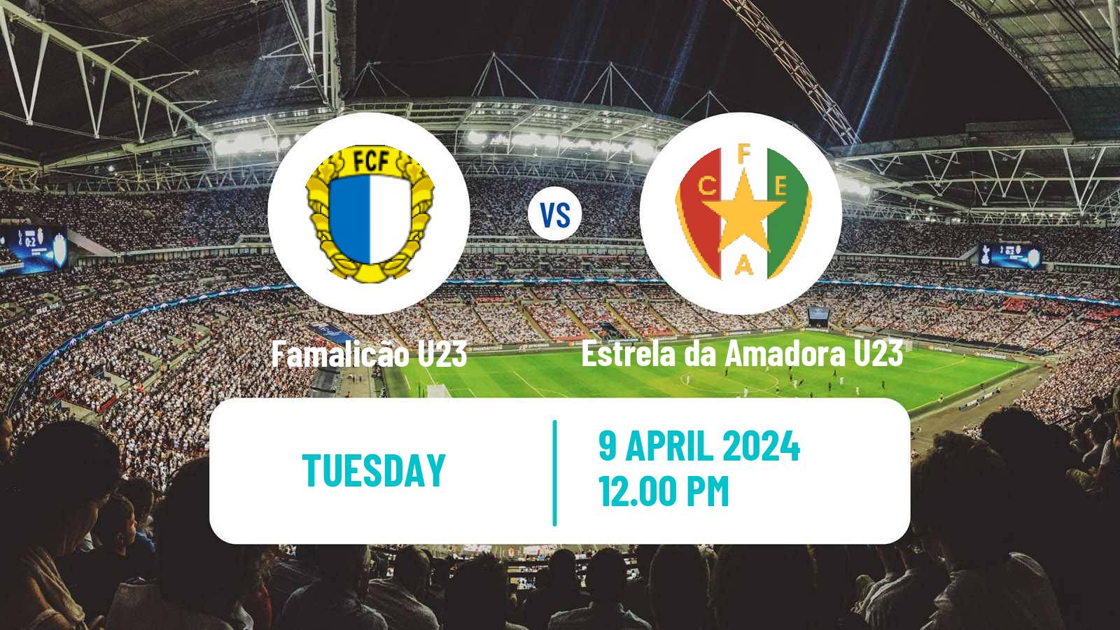 Soccer Portuguese Liga Revelacao U23 Famalicão U23 - Estrela da Amadora U23