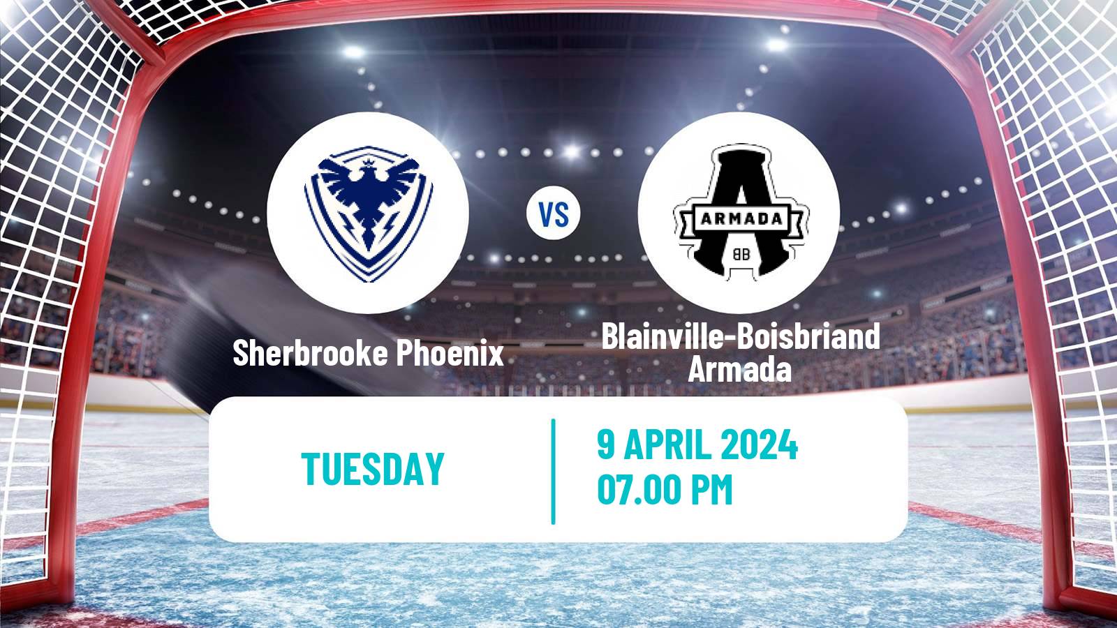 Hockey QMJHL Sherbrooke Phoenix - Blainville-Boisbriand Armada