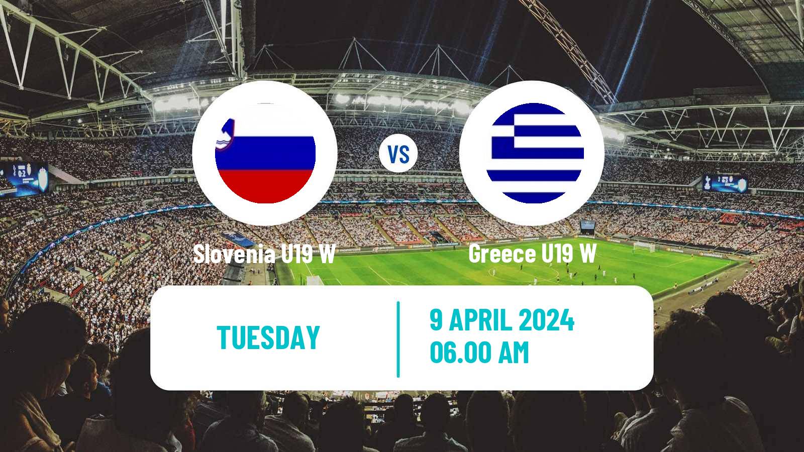 Soccer UEFA Euro U19 Women Slovenia U19 W - Greece U19 W