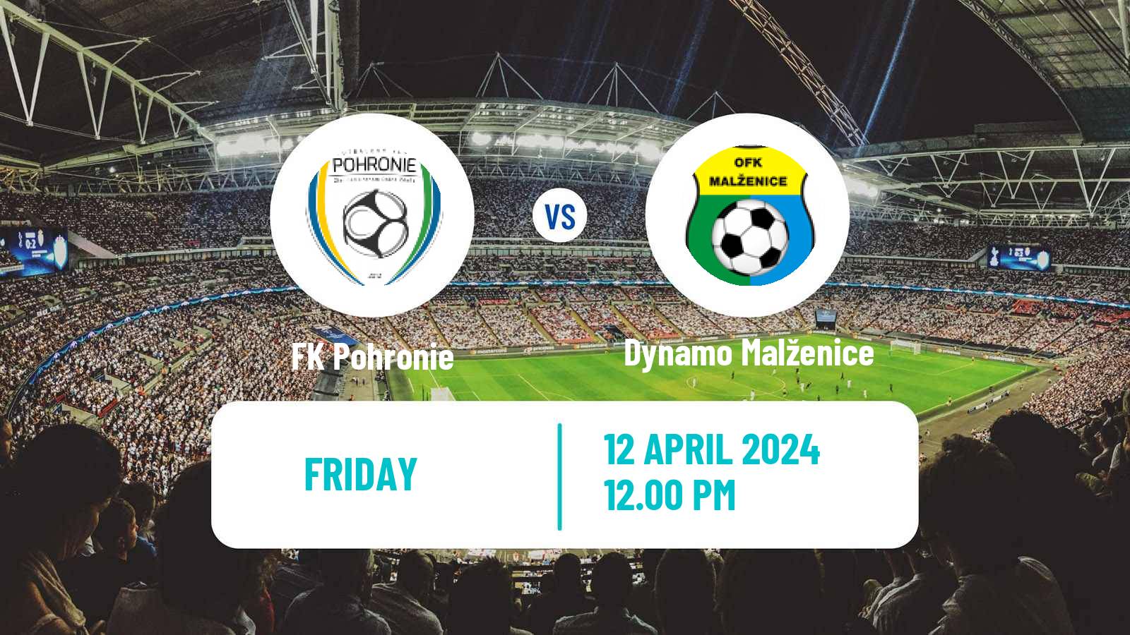 Soccer Slovak 2 Liga Pohronie - Dynamo Malženice