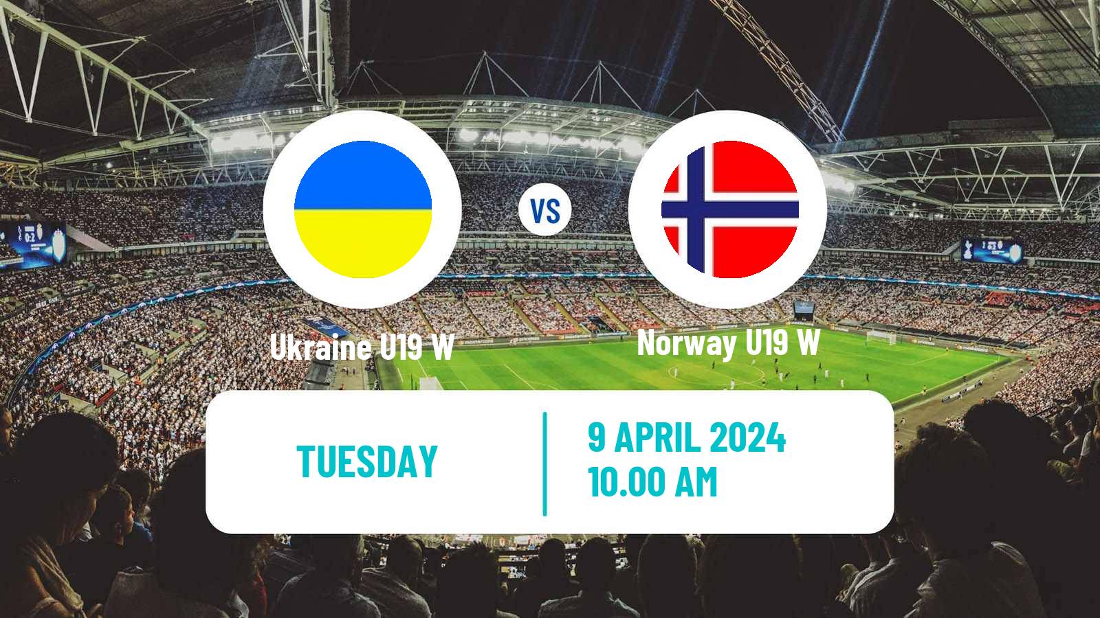 Soccer UEFA Euro U19 Women Ukraine U19 W - Norway U19 W