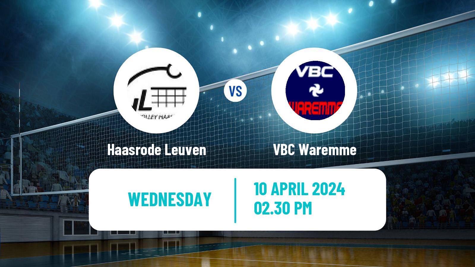 Volleyball Belgian League Volleyball Haasrode Leuven - Waremme