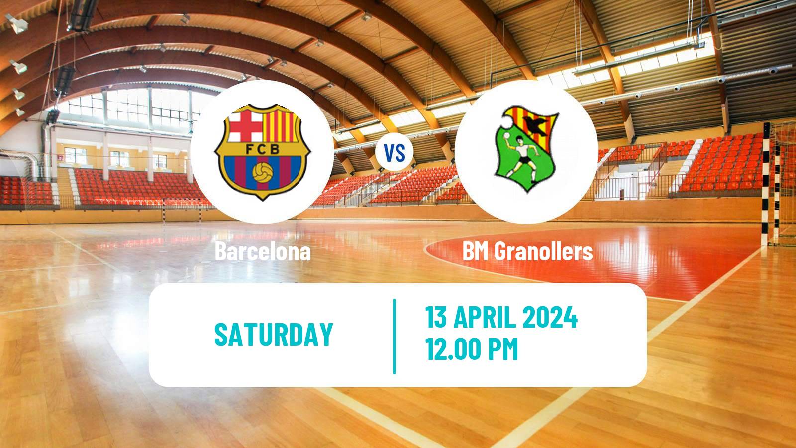 Handball Spanish Liga ASOBAL Barcelona - BM Granollers