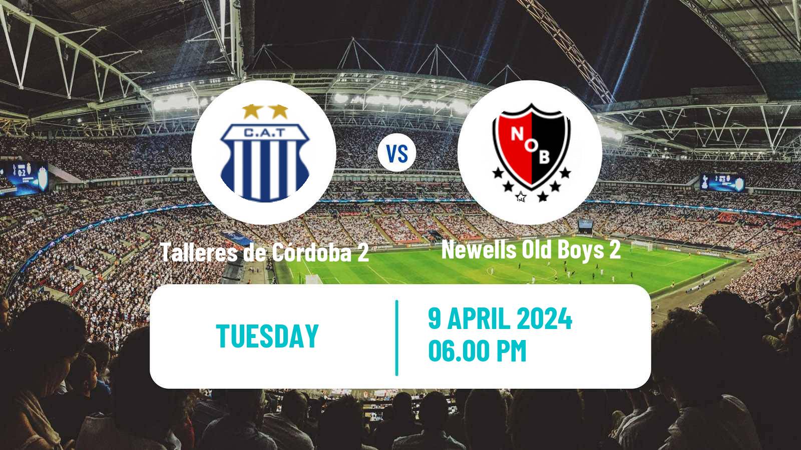 Soccer Argentinian Reserve League Talleres de Córdoba 2 - Newells Old Boys 2