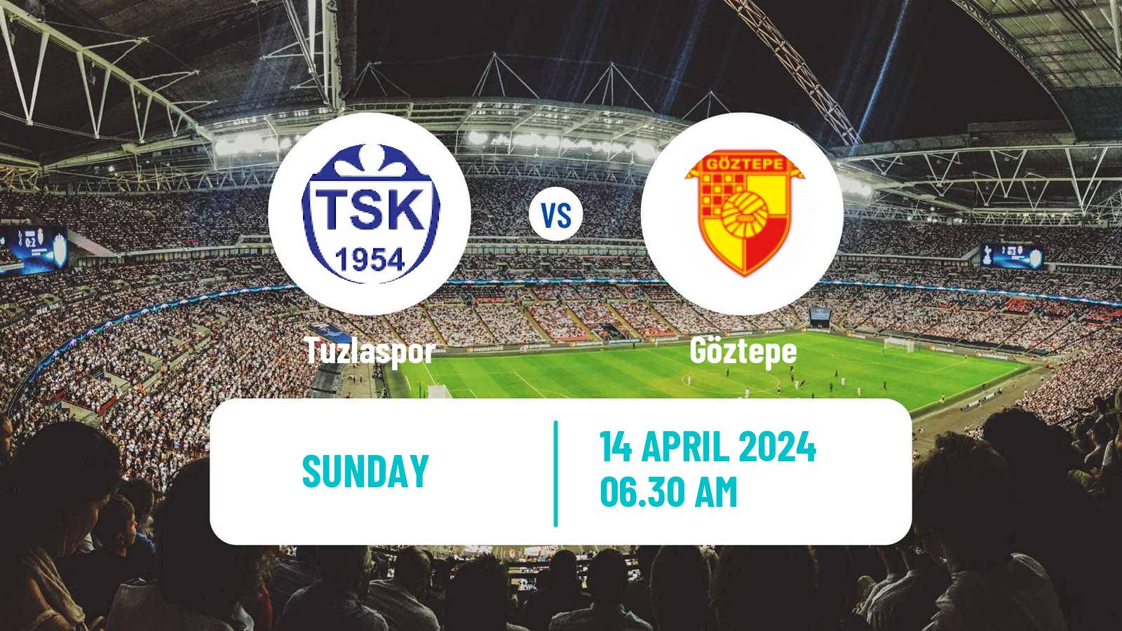 Soccer Turkish First League Tuzlaspor - Göztepe