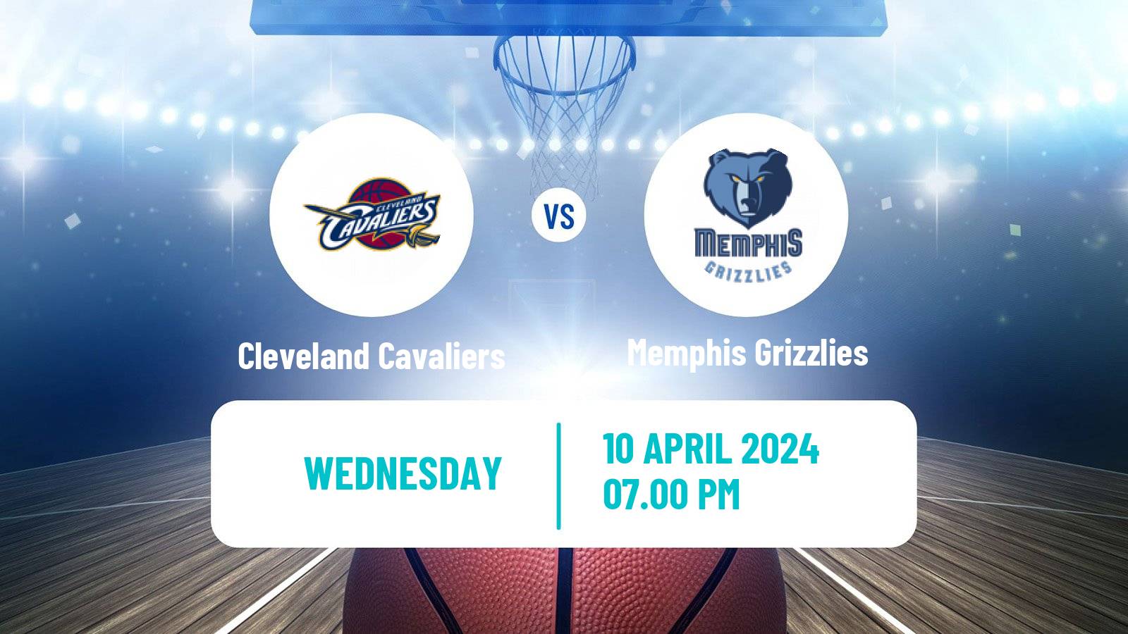 Basketball NBA Cleveland Cavaliers - Memphis Grizzlies