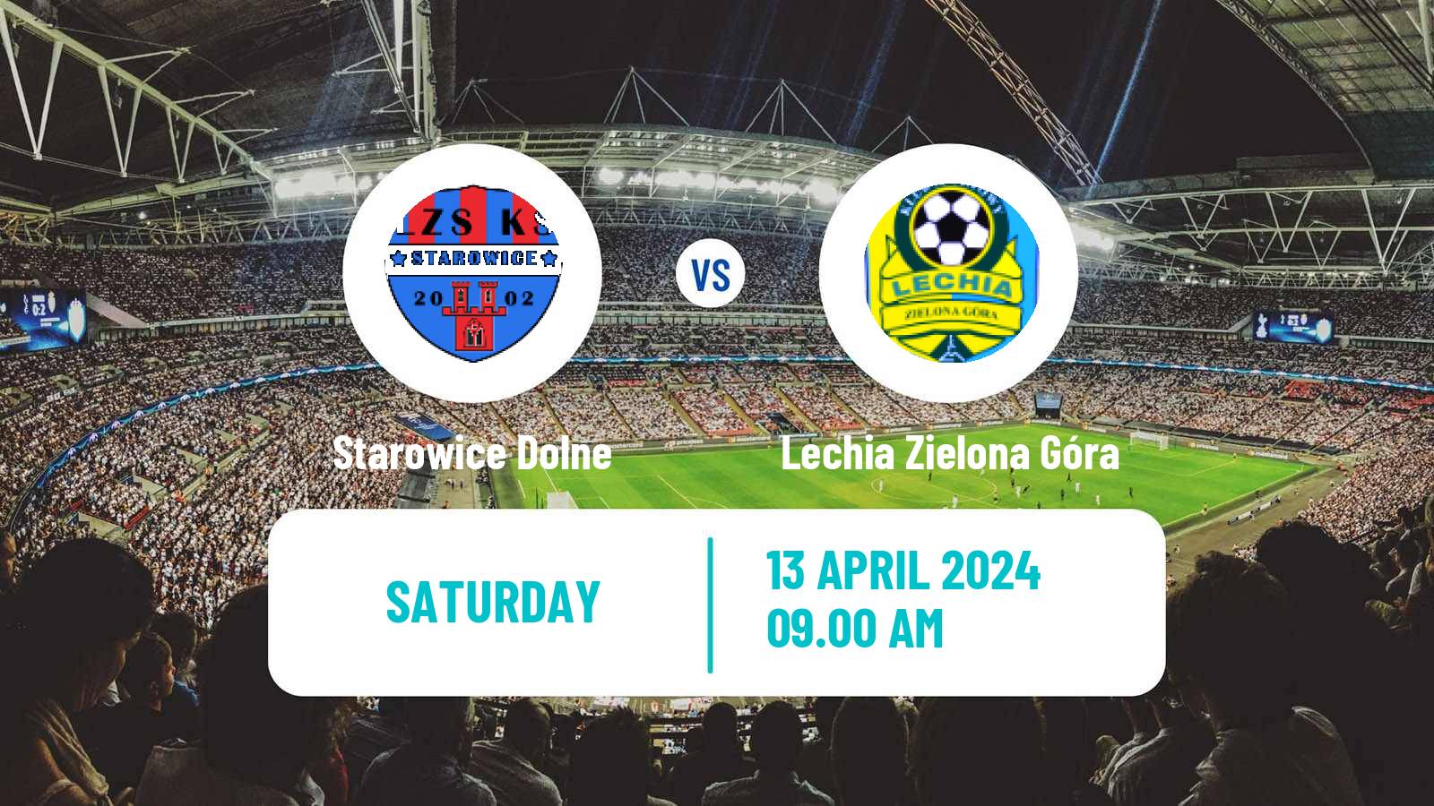 Soccer Polish Division 3 - Group III Starowice Dolne - Lechia Zielona Góra