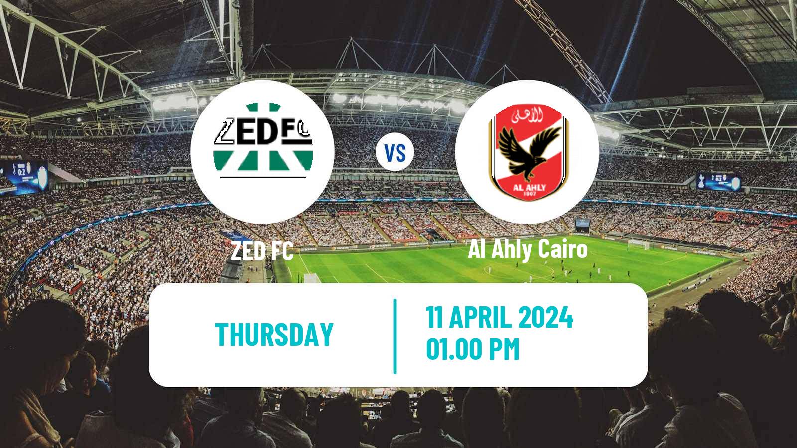 Soccer Egyptian Premier League ZED - Al Ahly Cairo