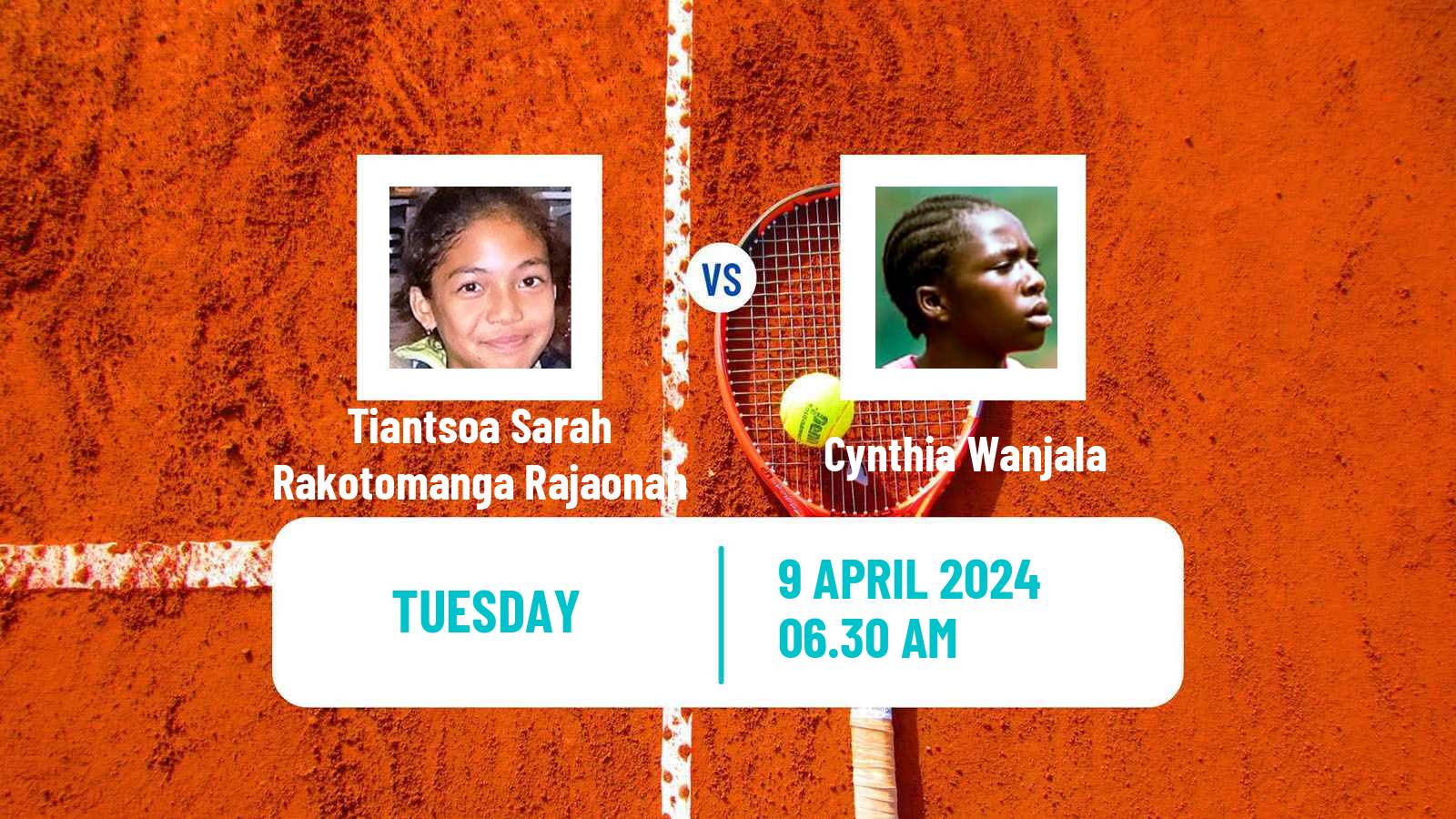 Tennis ITF W35 Bujumbura 2 Women Tiantsoa Sarah Rakotomanga Rajaonah - Cynthia Wanjala