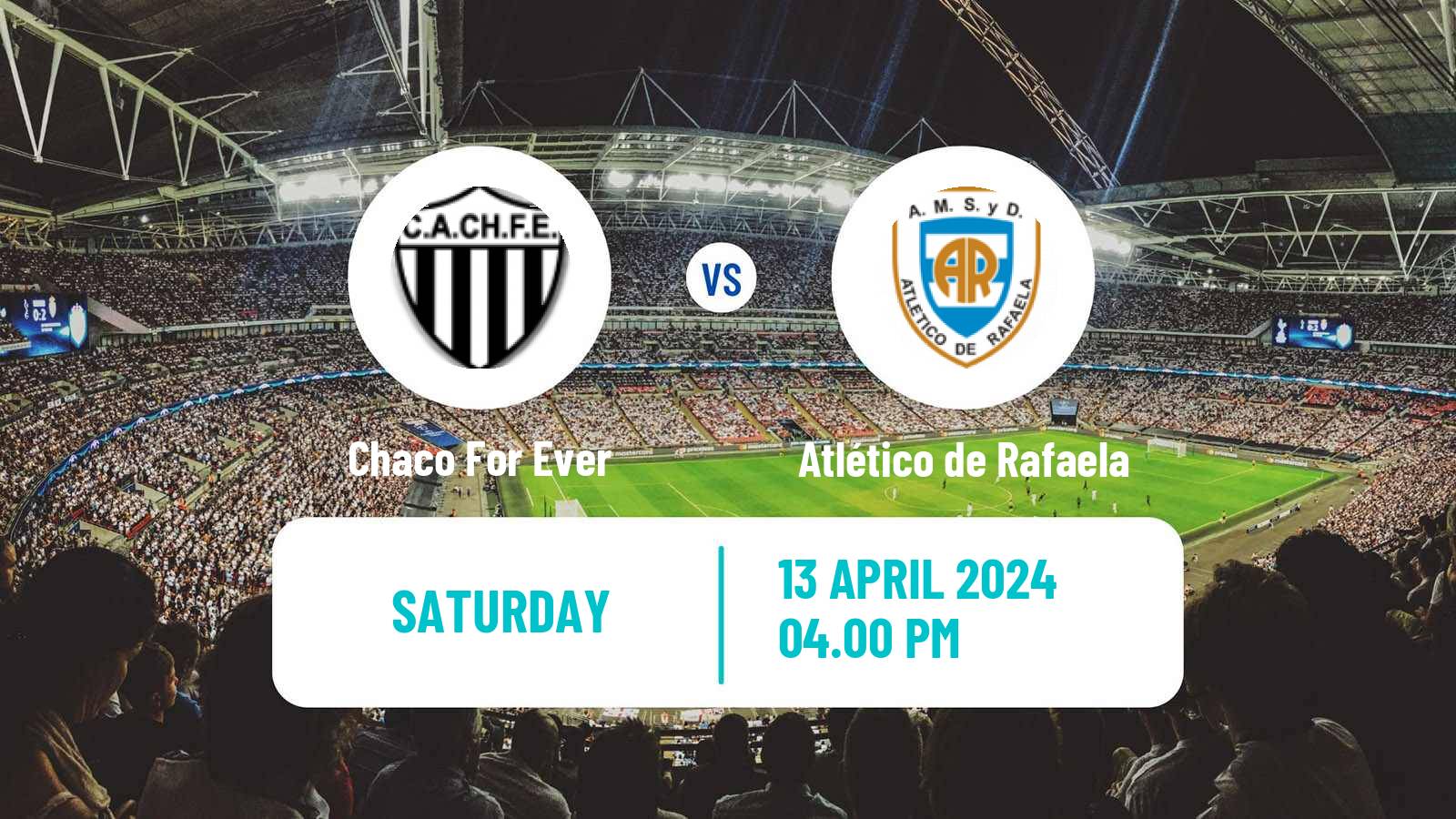 Soccer Argentinian Primera Nacional Chaco For Ever - Atlético de Rafaela