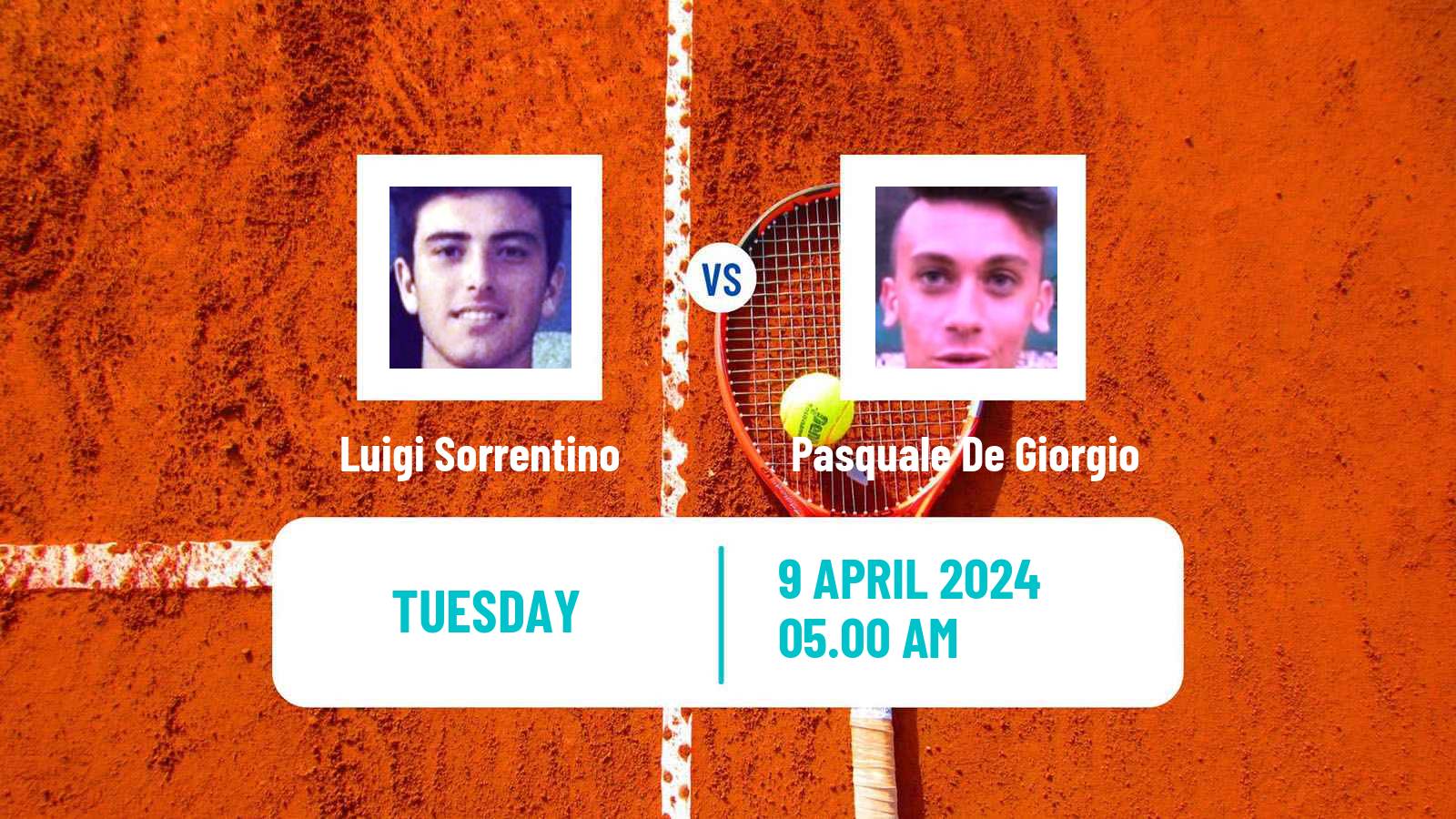 Tennis ITF M25 Santa Margherita Di Pula 3 Men Luigi Sorrentino - Pasquale De Giorgio