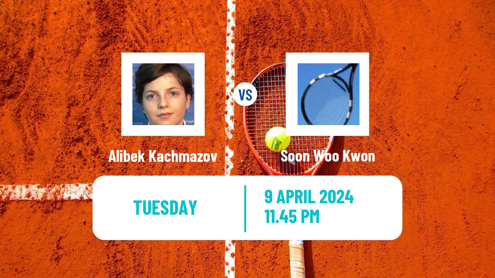 Tennis Busan Challenger Men Alibek Kachmazov - Soon Woo Kwon