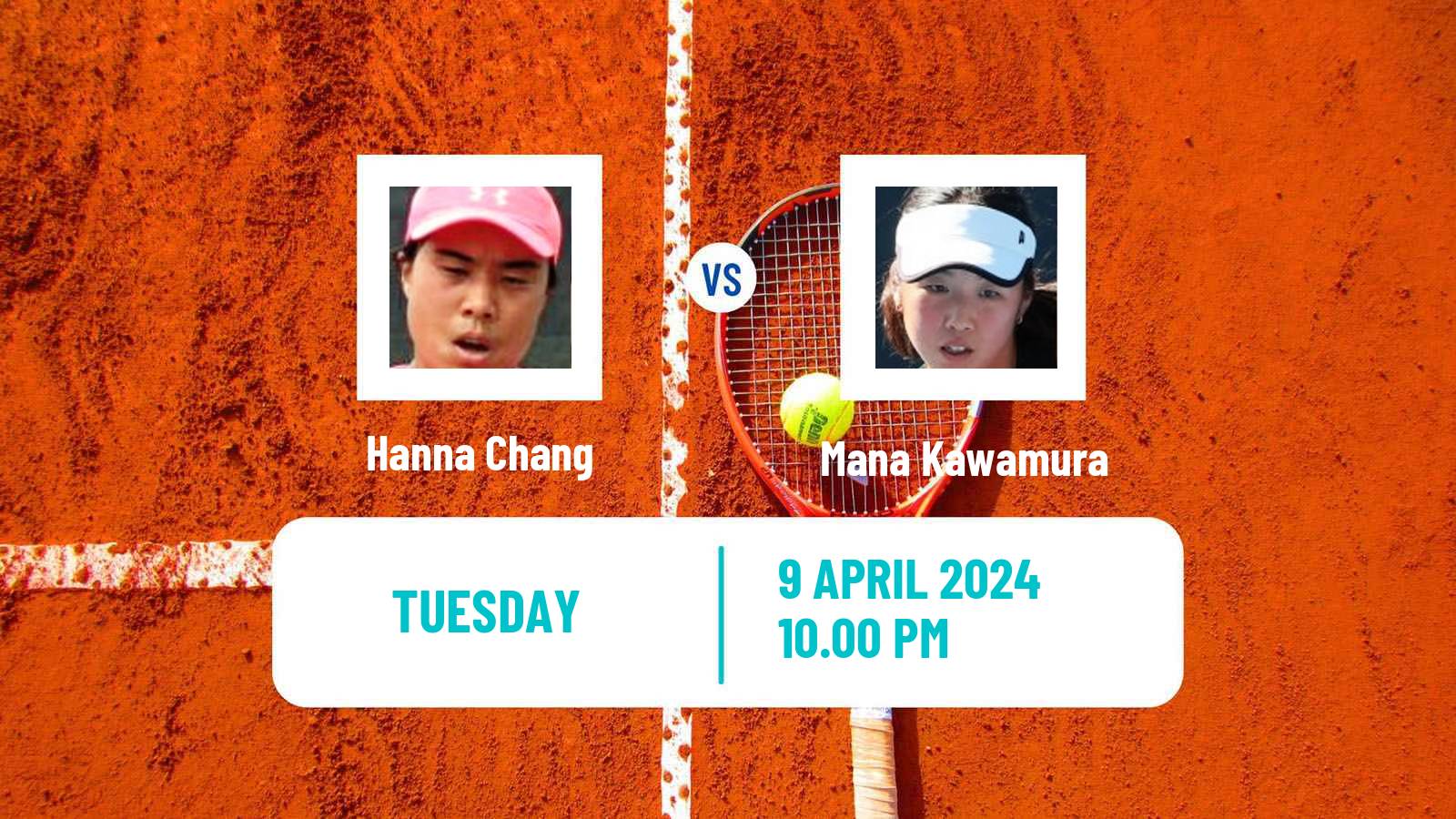 Tennis ITF W35 Osaka Women Hanna Chang - Mana Kawamura