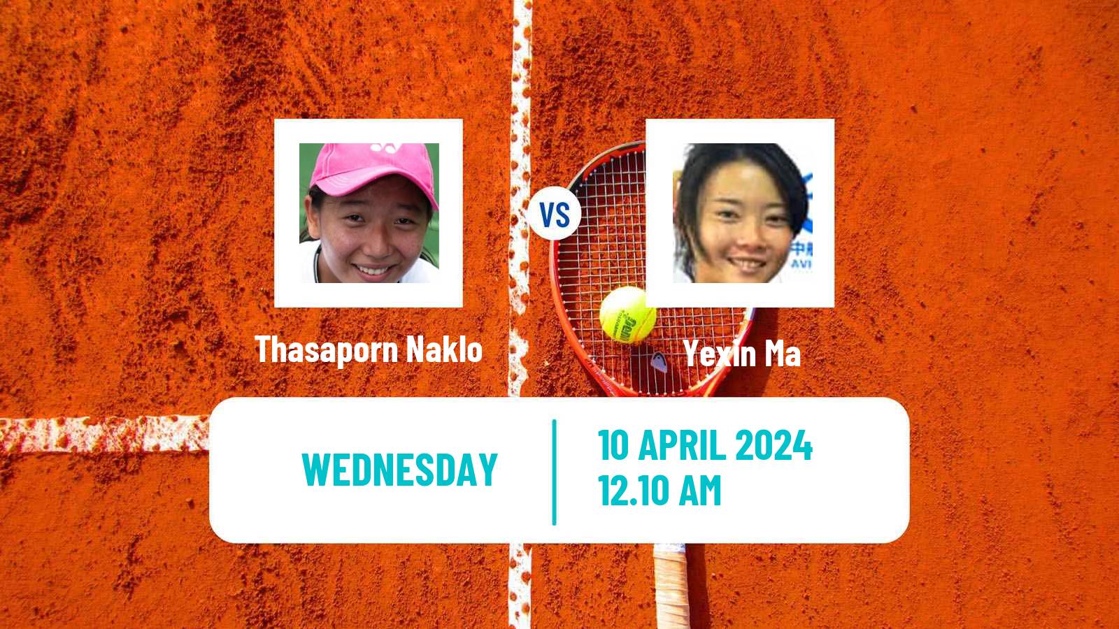 Tennis ITF W50 Shenzhen Women Thasaporn Naklo - Yexin Ma