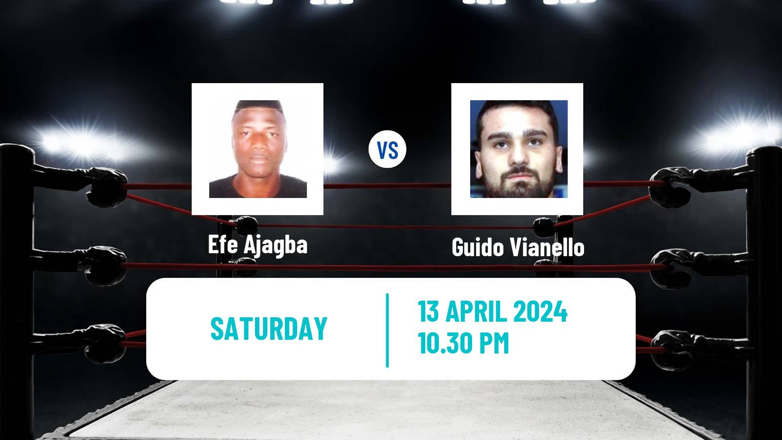 Boxing Heavyweight Others Matches Men Efe Ajagba - Guido Vianello