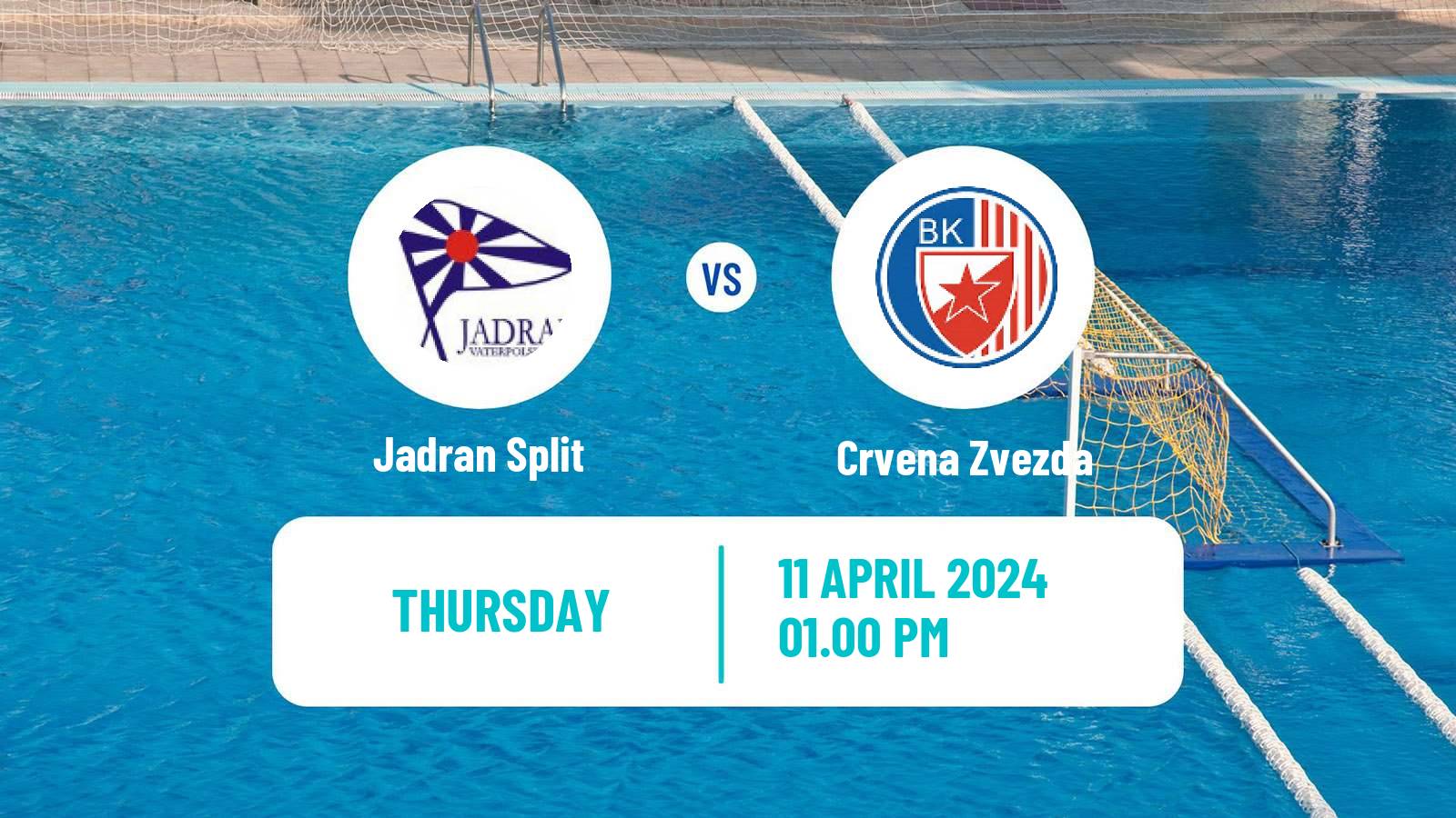 Water polo Regional League Water Polo Jadran Split - Crvena Zvezda