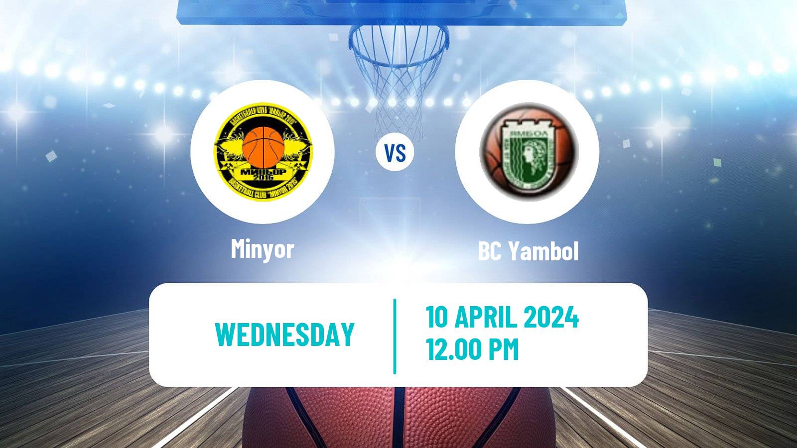 Basketball Bulgarian NBL Minyor - Yambol