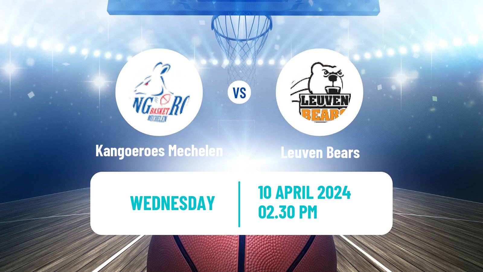 Basketball BNXT League Kangoeroes Mechelen - Leuven Bears