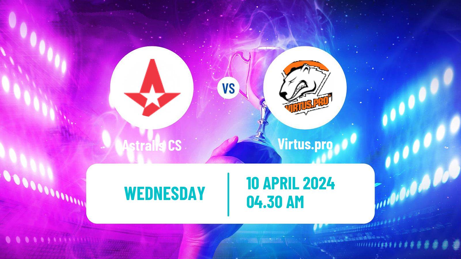 Esports Counter Strike Iem Chengdu Astralis - Virtus.pro