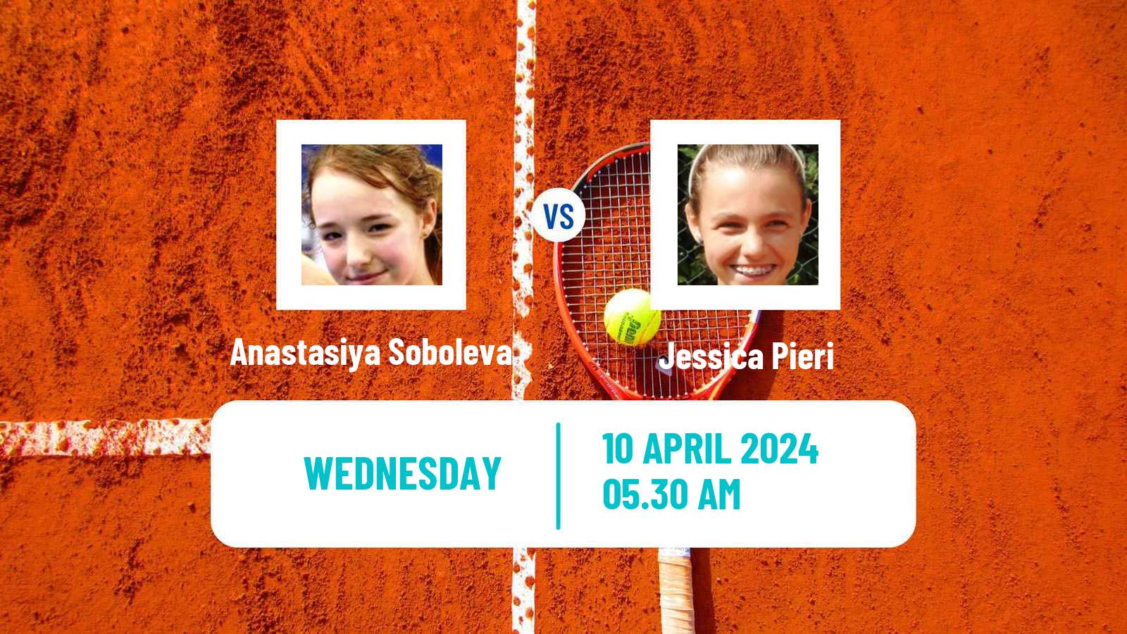 Tennis ITF W35 Santa Margherita Di Pula 3 Women Anastasiya Soboleva - Jessica Pieri
