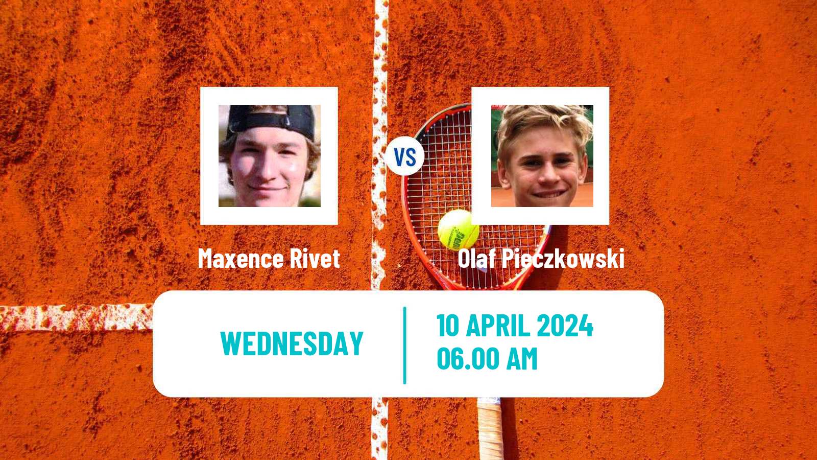 Tennis ITF M15 Monastir 15 Men Maxence Rivet - Olaf Pieczkowski