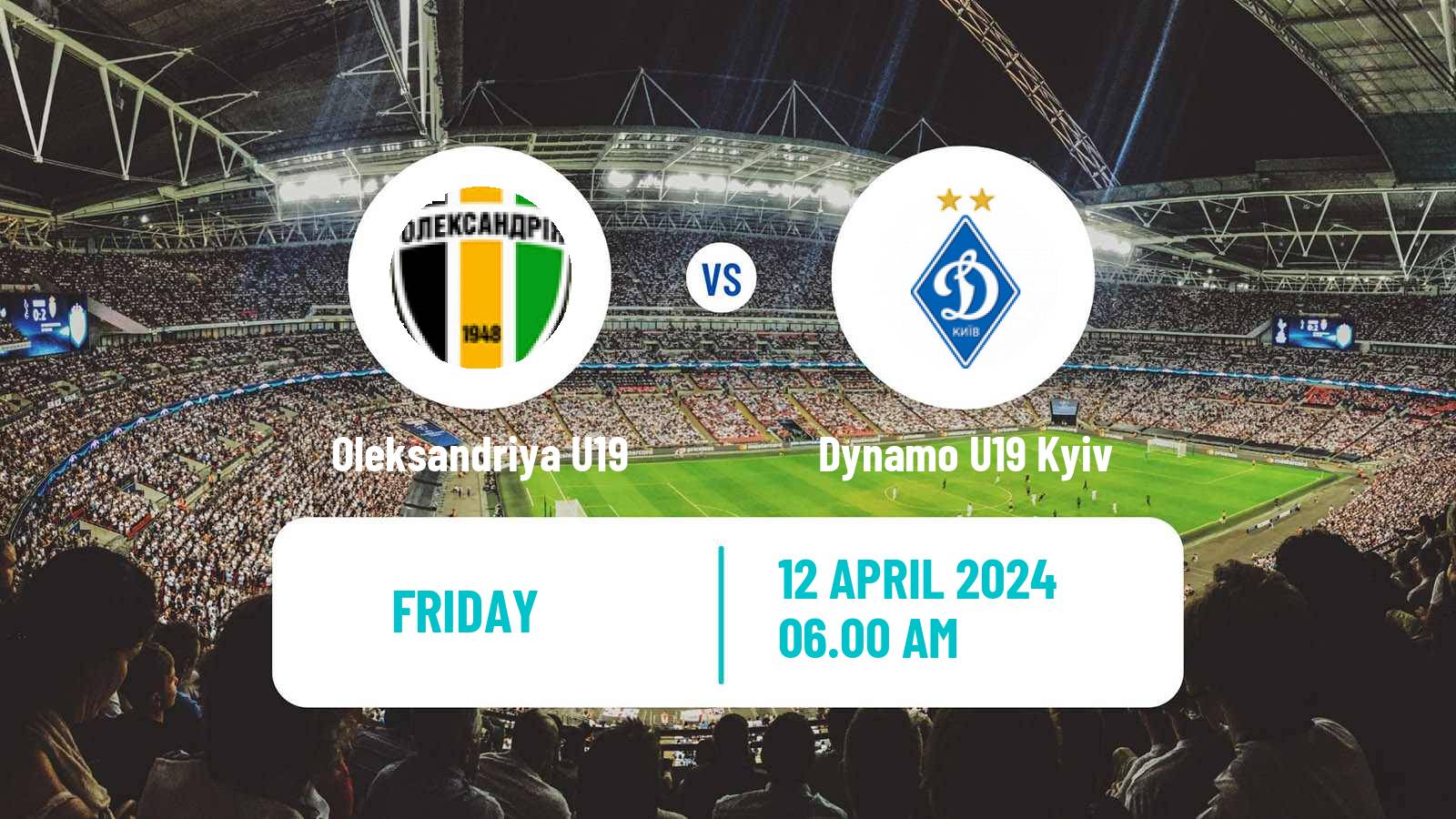 Soccer Ukrainian U19 League Oleksandriya U19 - Dynamo U19 Kyiv