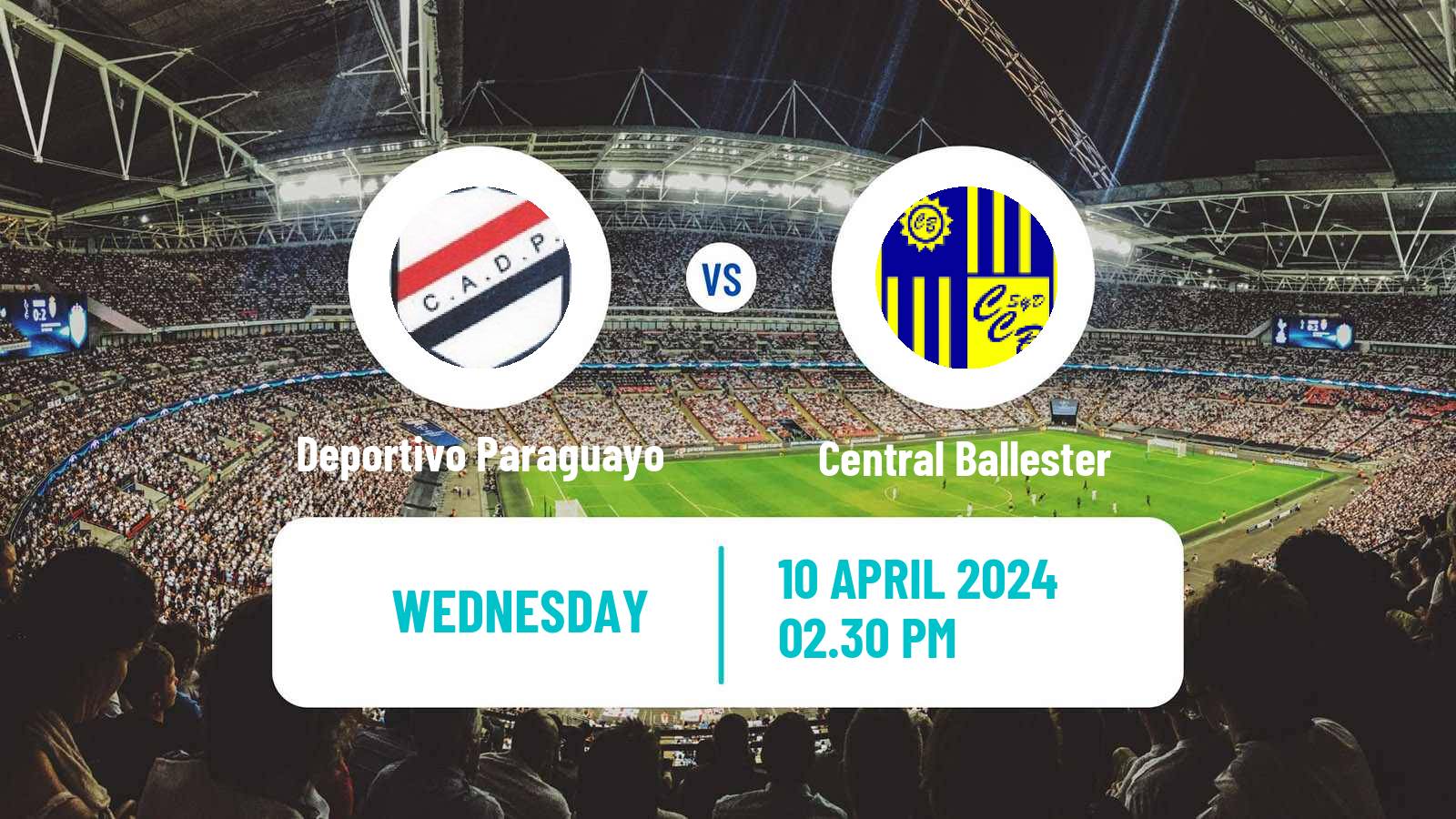 Soccer Argentinian Primera C Deportivo Paraguayo - Central Ballester