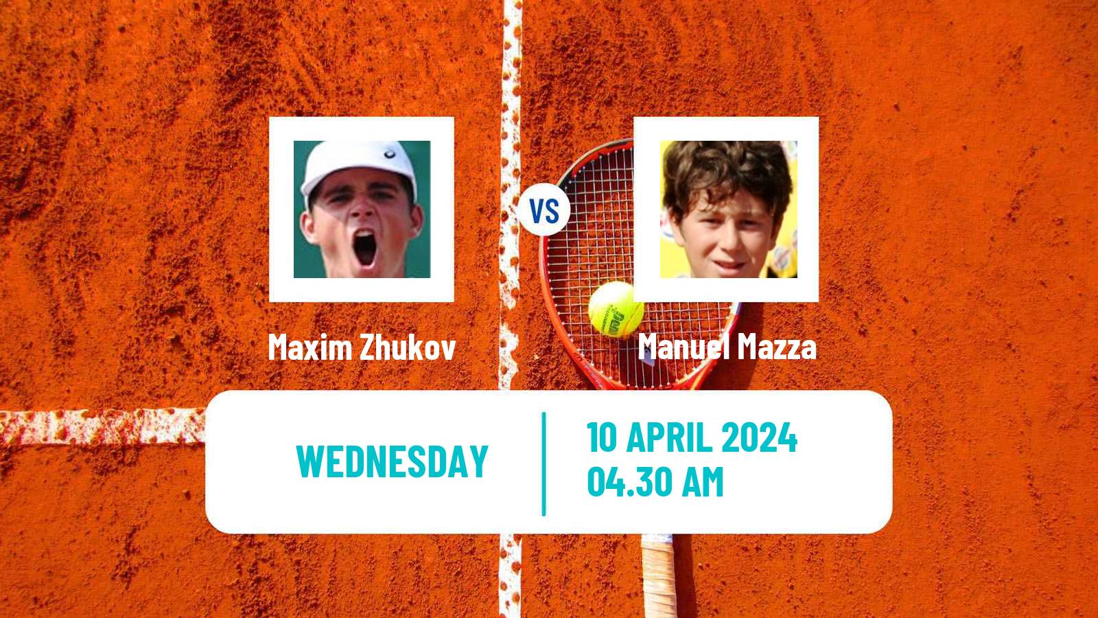 Tennis ITF M15 Antalya 10 Men Maxim Zhukov - Manuel Mazza