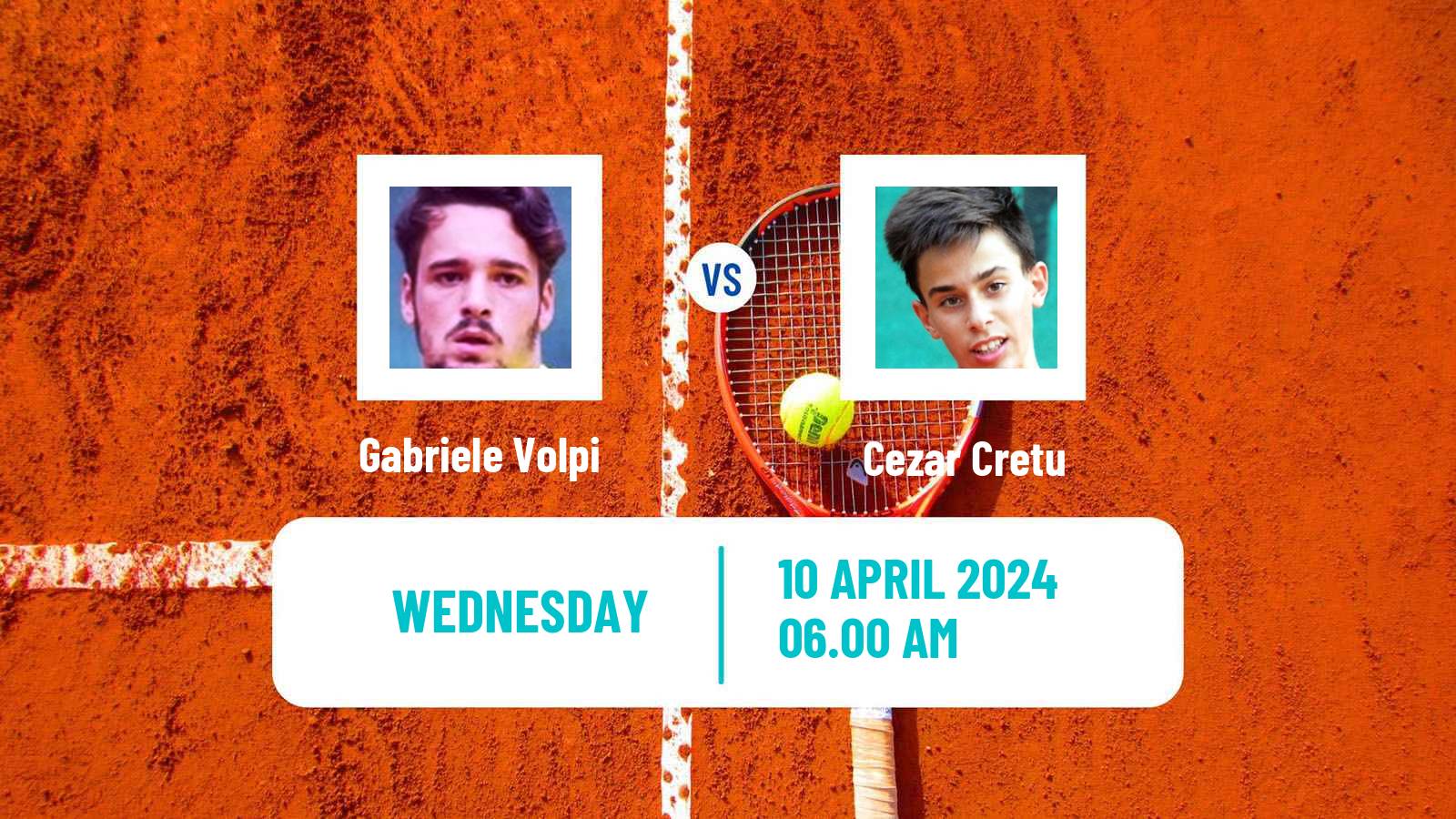 Tennis ITF M25 Hammamet 6 Men Gabriele Volpi - Cezar Cretu