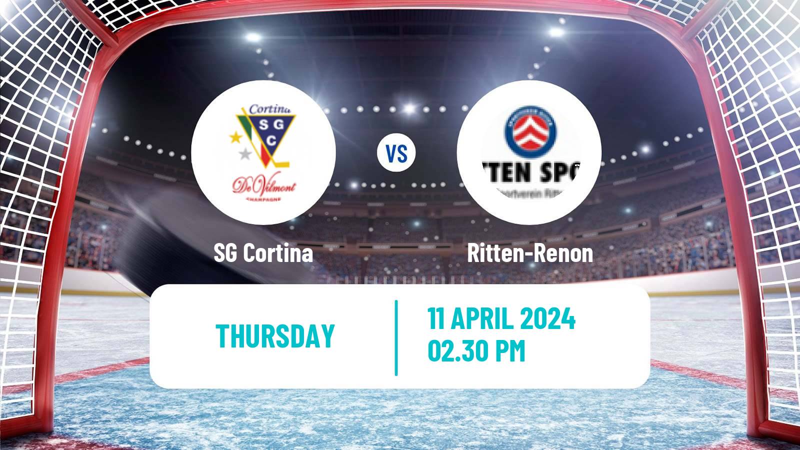 Hockey Alps Hockey League Cortina - Ritten-Renon