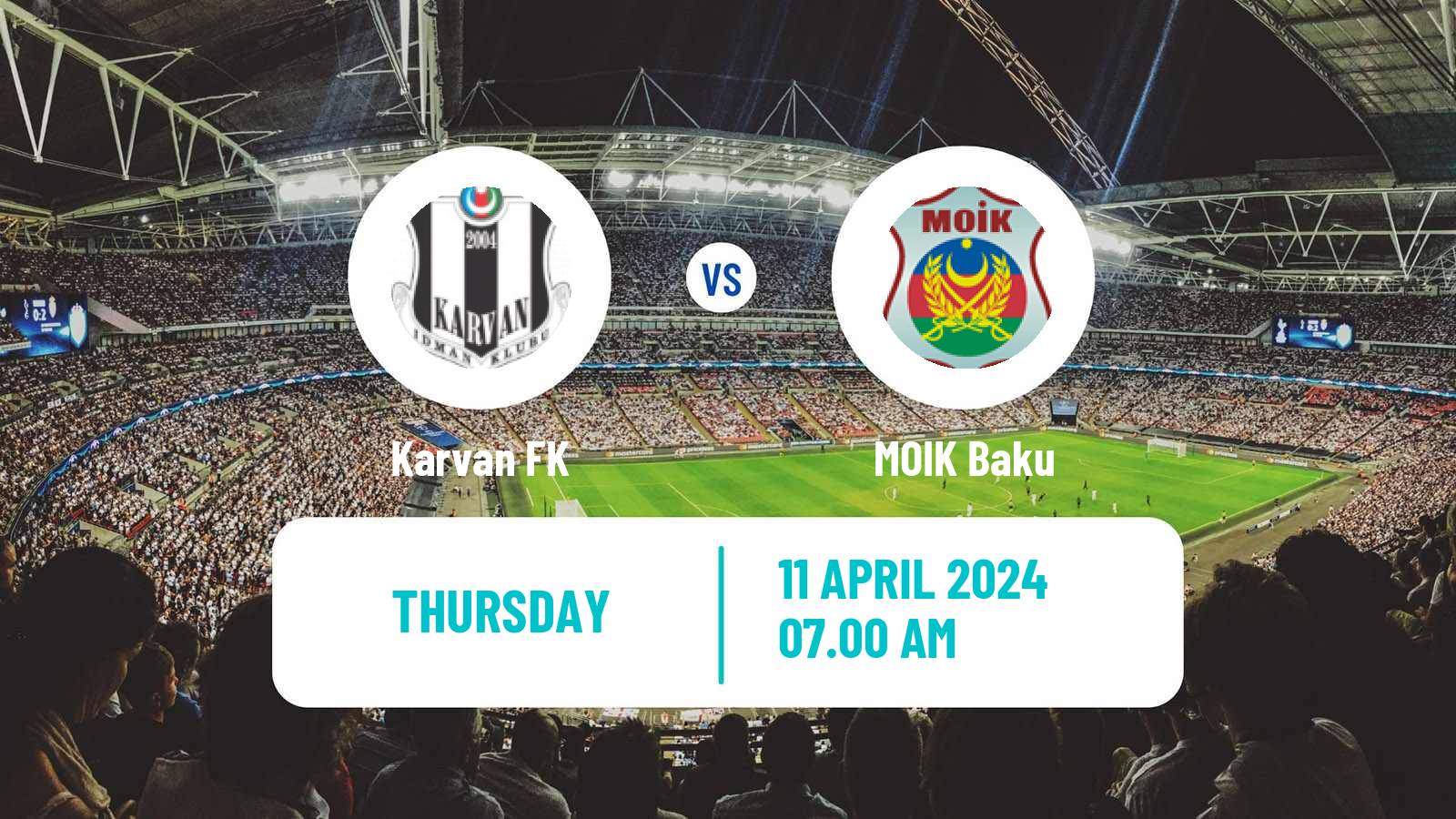 Soccer Azerbaijan First Division Karvan - MOIK Baku