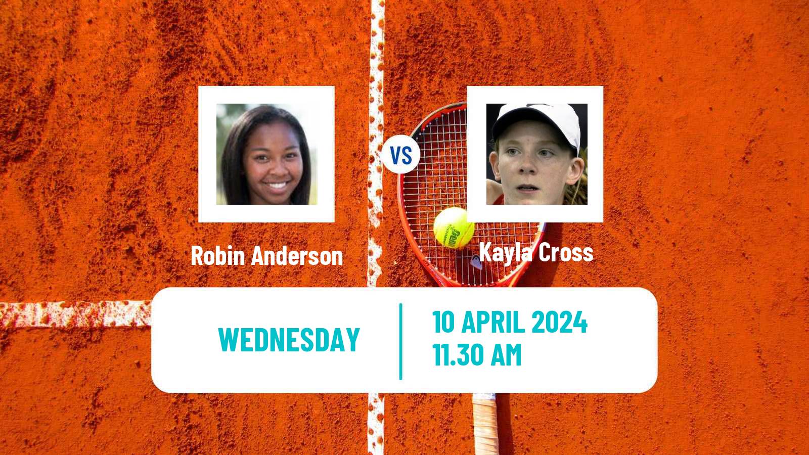 Tennis ITF W35 Boca Raton Fl Women Robin Anderson - Kayla Cross