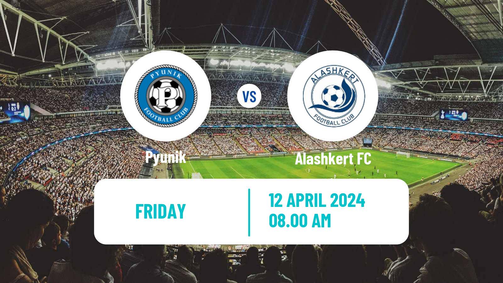Soccer Armenian Premier League Pyunik - Alashkert