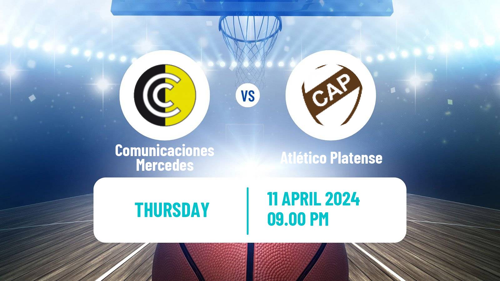 Basketball Argentinian LNB Comunicaciones Mercedes - Atlético Platense