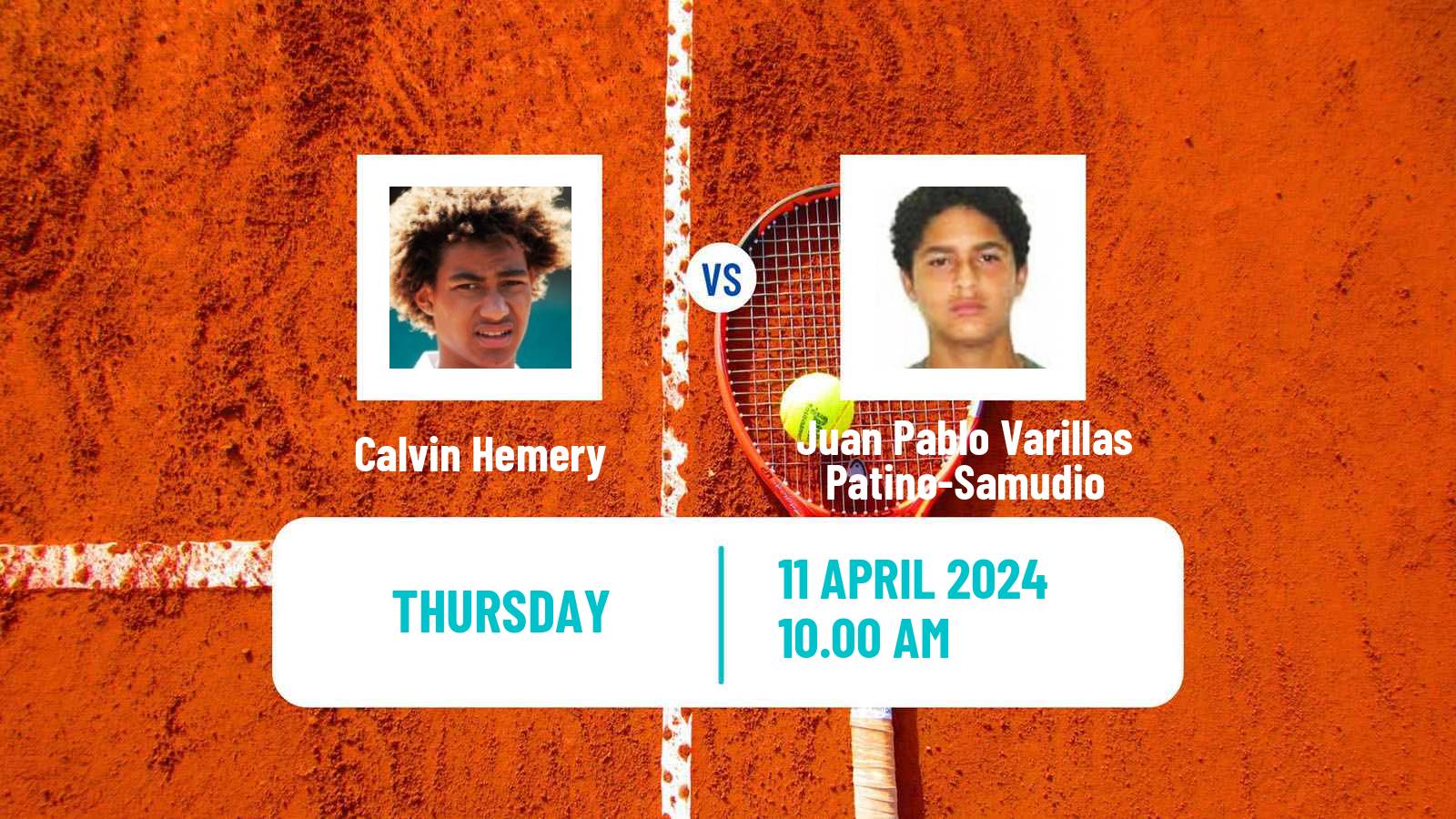 Tennis Sarasota Challenger Men Calvin Hemery - Juan Pablo Varillas Patino-Samudio