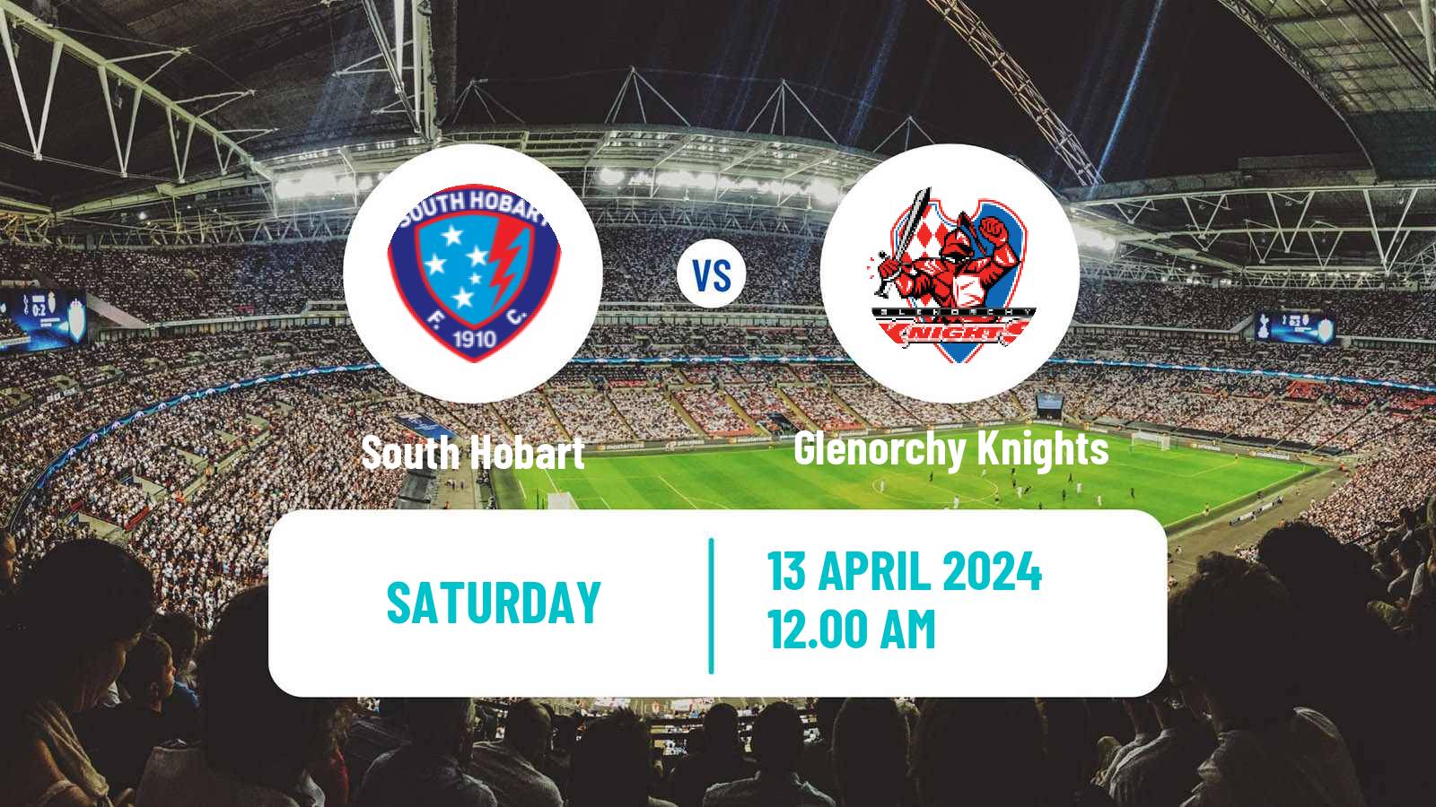 Soccer Australian NPL Tasmania South Hobart - Glenorchy Knights