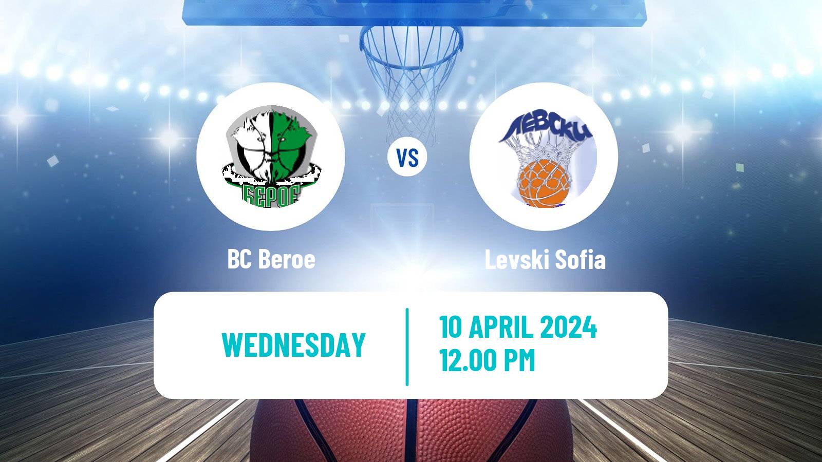 Basketball Bulgarian NBL Beroe - Levski Sofia