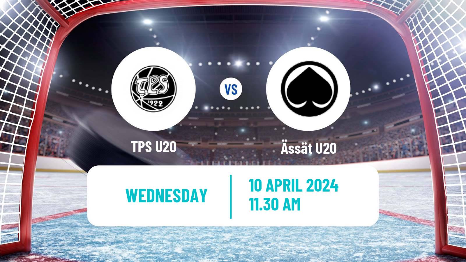 Hockey Finnish SM-sarja U20 TPS U20 - Ässät U20