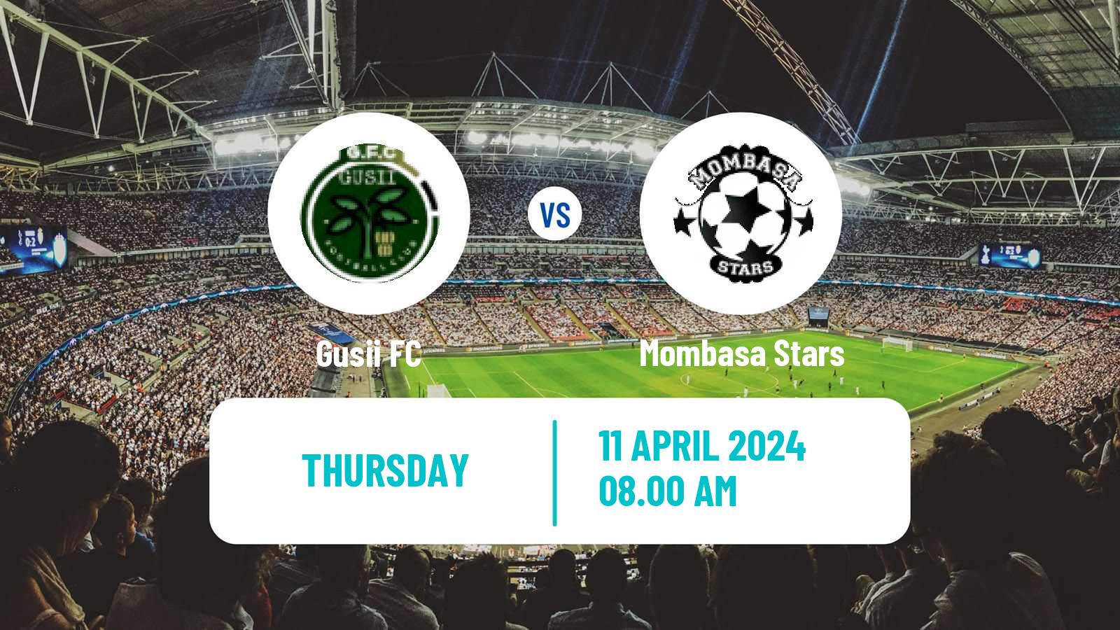 Soccer Kenyan Super League Gusii - Mombasa Stars