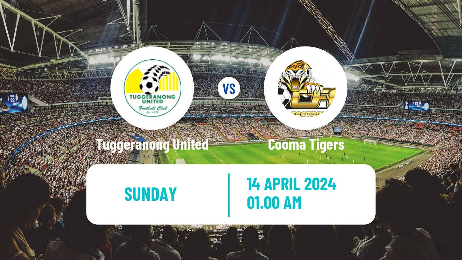Soccer Australian NPL ACT Tuggeranong United - Cooma Tigers
