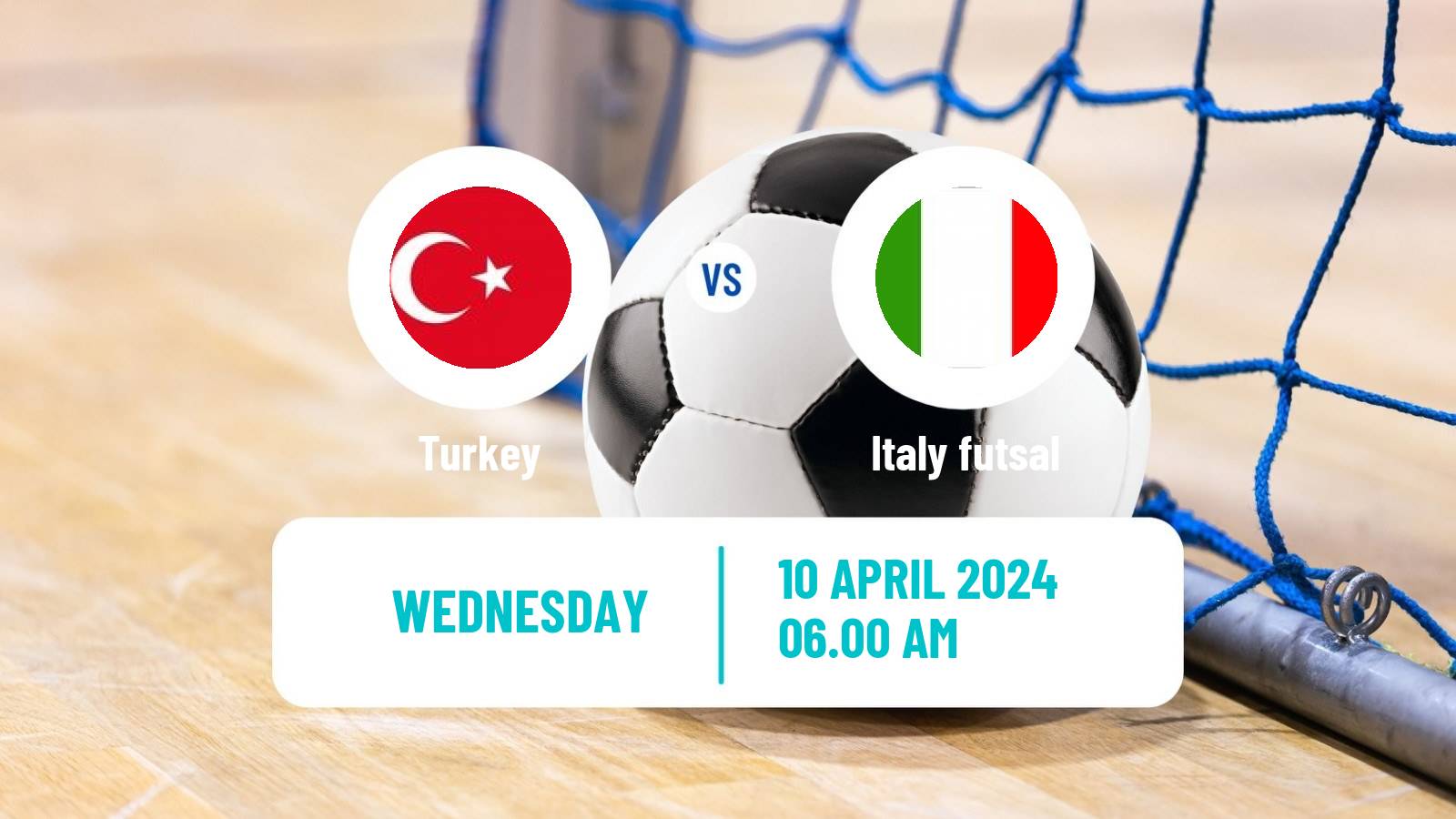 Futsal Friendly International Futsal Turkey - Italy