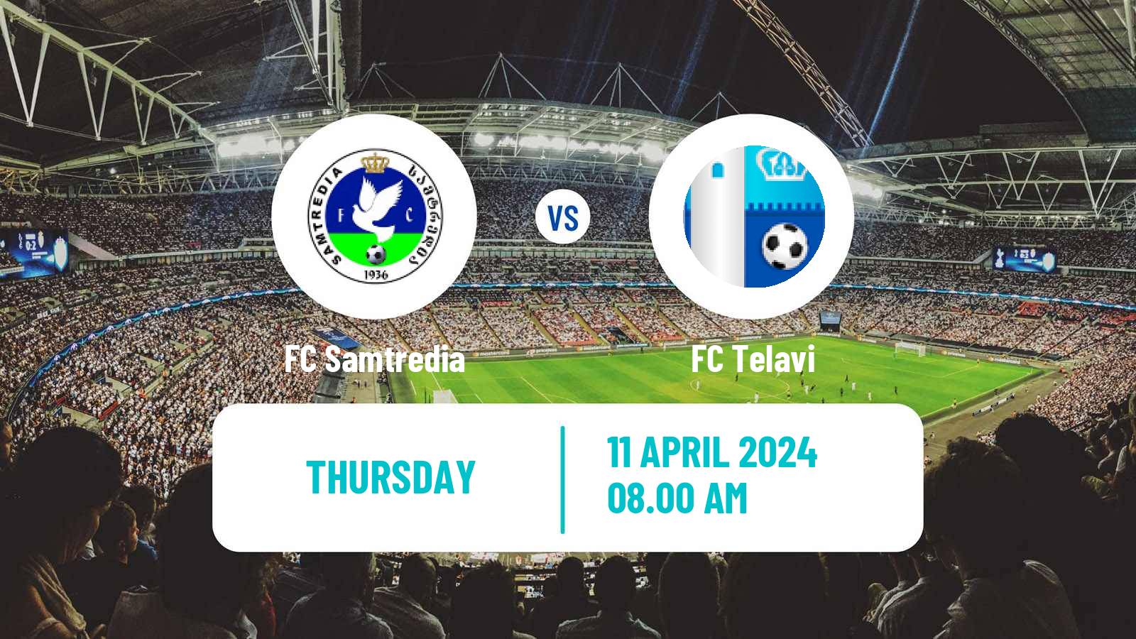 Soccer Georgian Erovnuli Liga Samtredia - Telavi