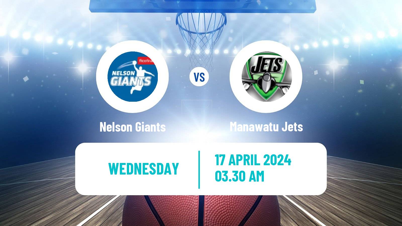 Basketball New Zealand NBL Nelson Giants - Manawatu Jets